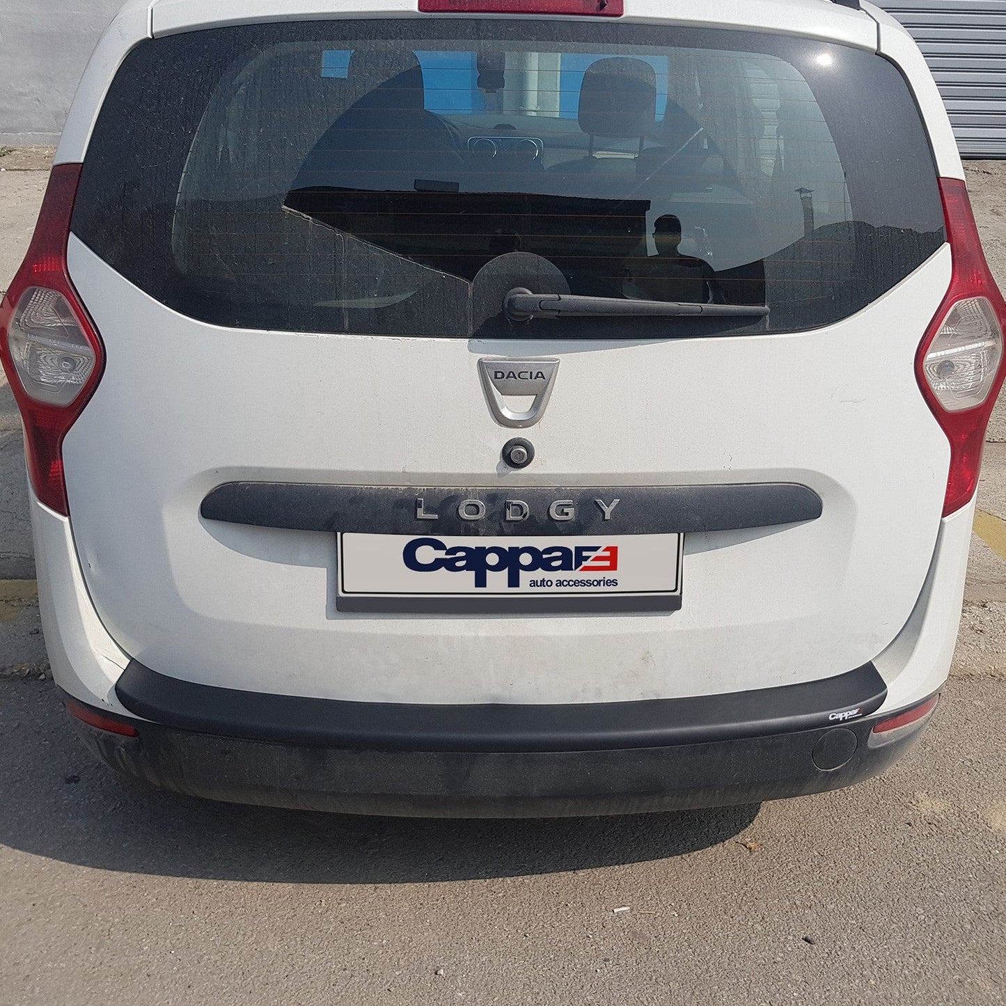 Dacia Lodgy 2013 Onwards Rear Bumper Sill Protector Matt