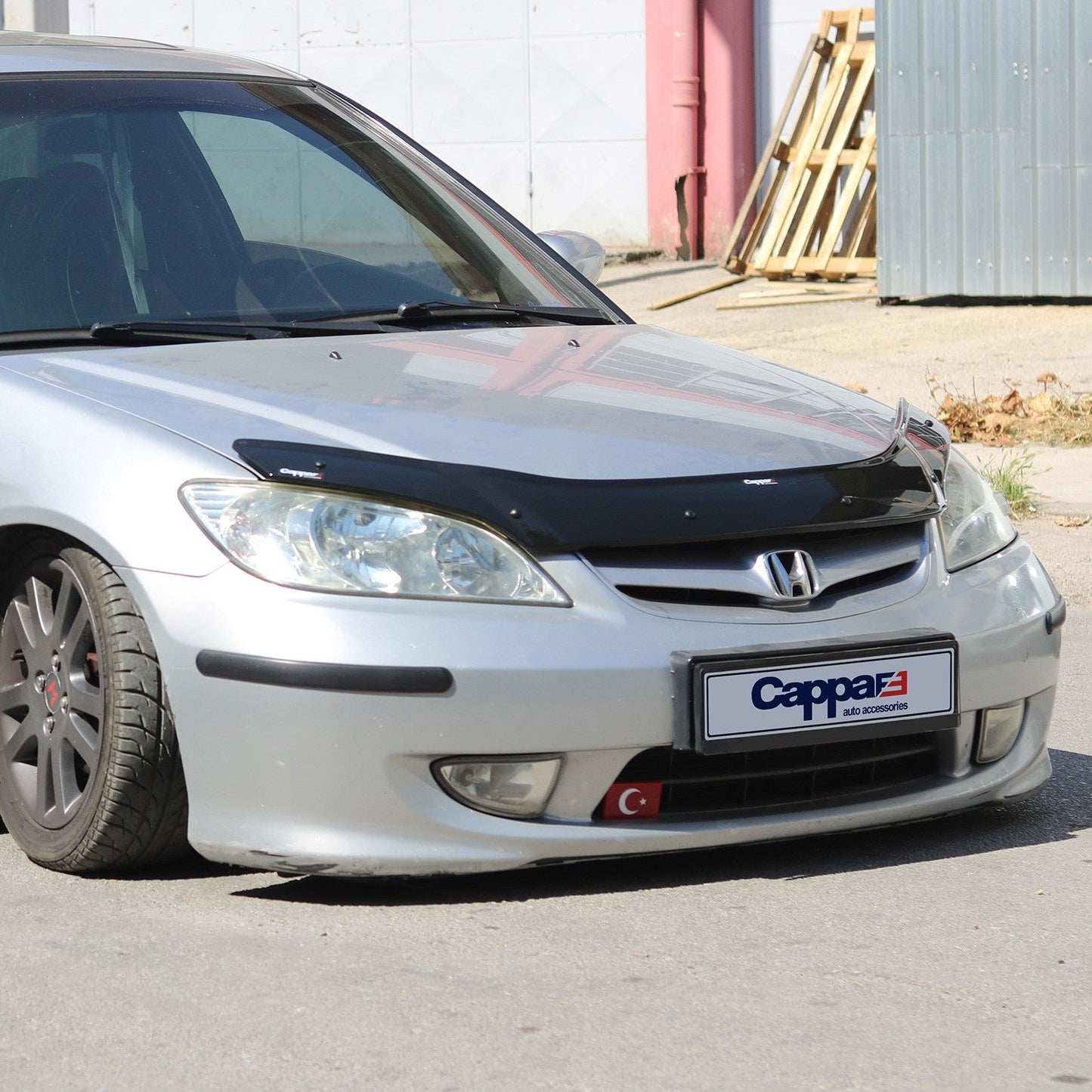 Honda Civic 2001 - 2006 Rear Bumper Sill Protector 4mm