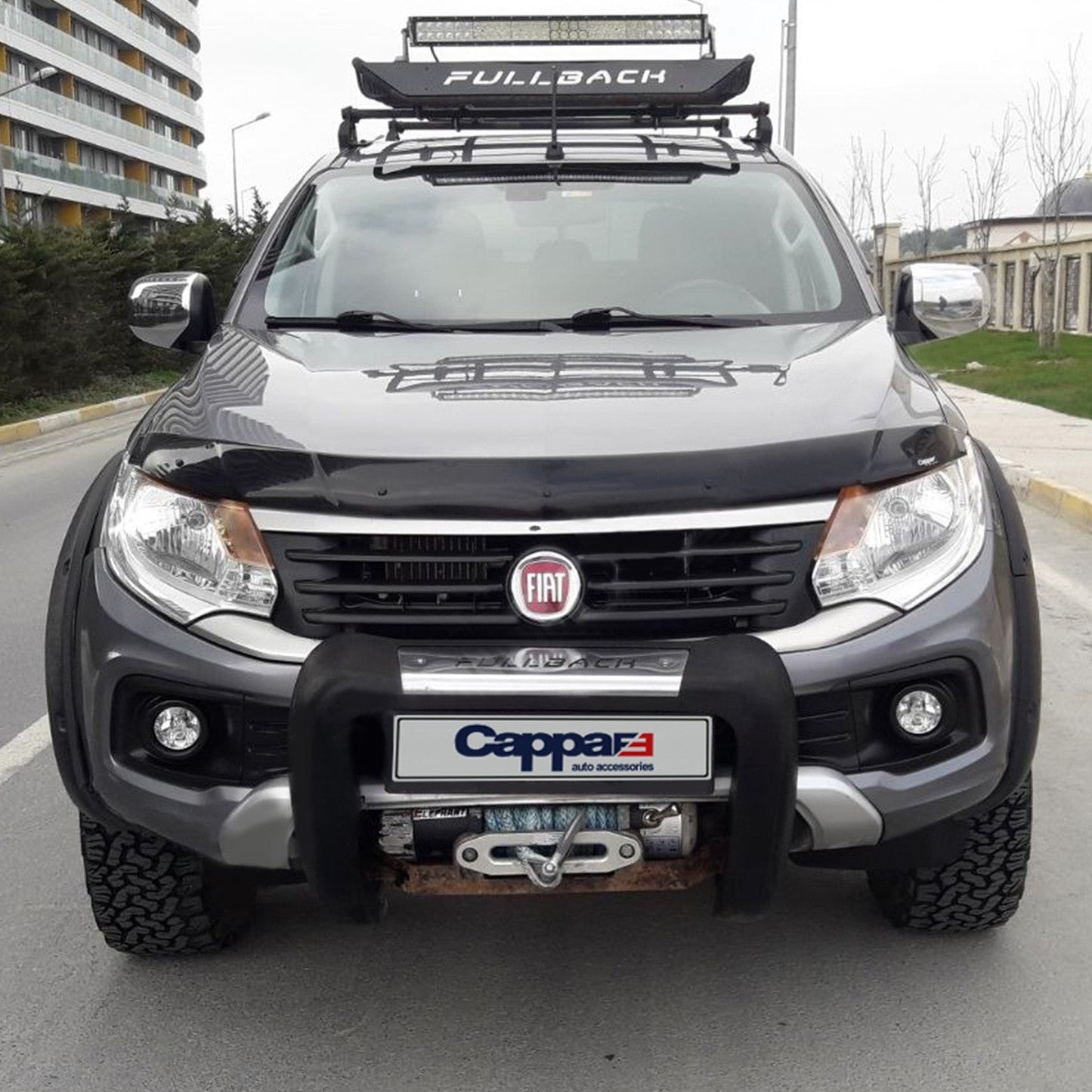 Fiat Fullback 2016 Onwards Bonnet Deflector 3mm