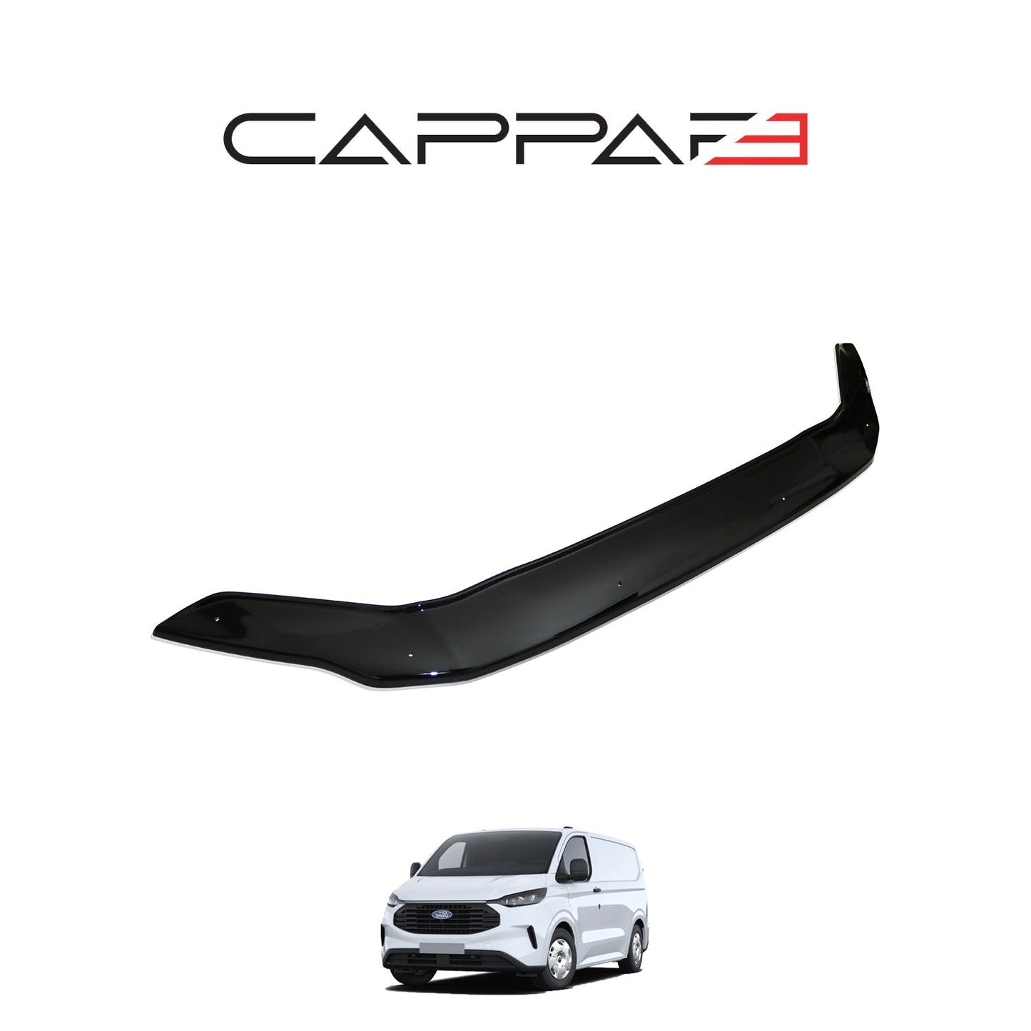 Ford Custom 2023 Onwards Bonnet Deflector 3mm