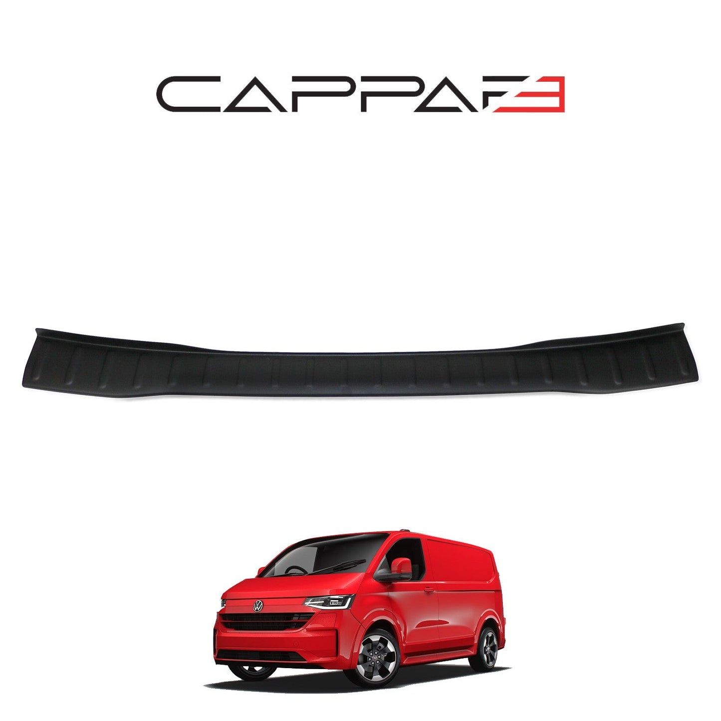 Volkswagen Transporter T7 2022 Onwards Rear Bumper Sill Protector Matt
