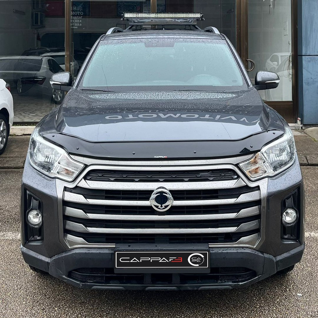 Ssangyong Musso 2021 Onwards Bonnet Deflector 3mm