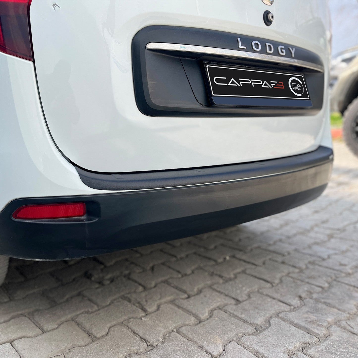 Dacia Lodgy 2013 Onwards Rear Bumper Sill Protector Matt