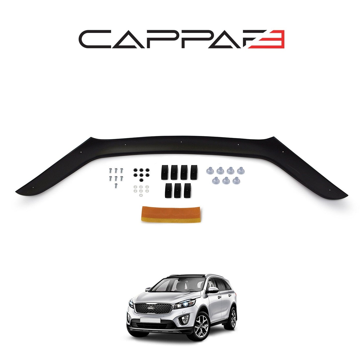 Kia Sorento 2016 - 2020 Bonnet Deflector 3mm