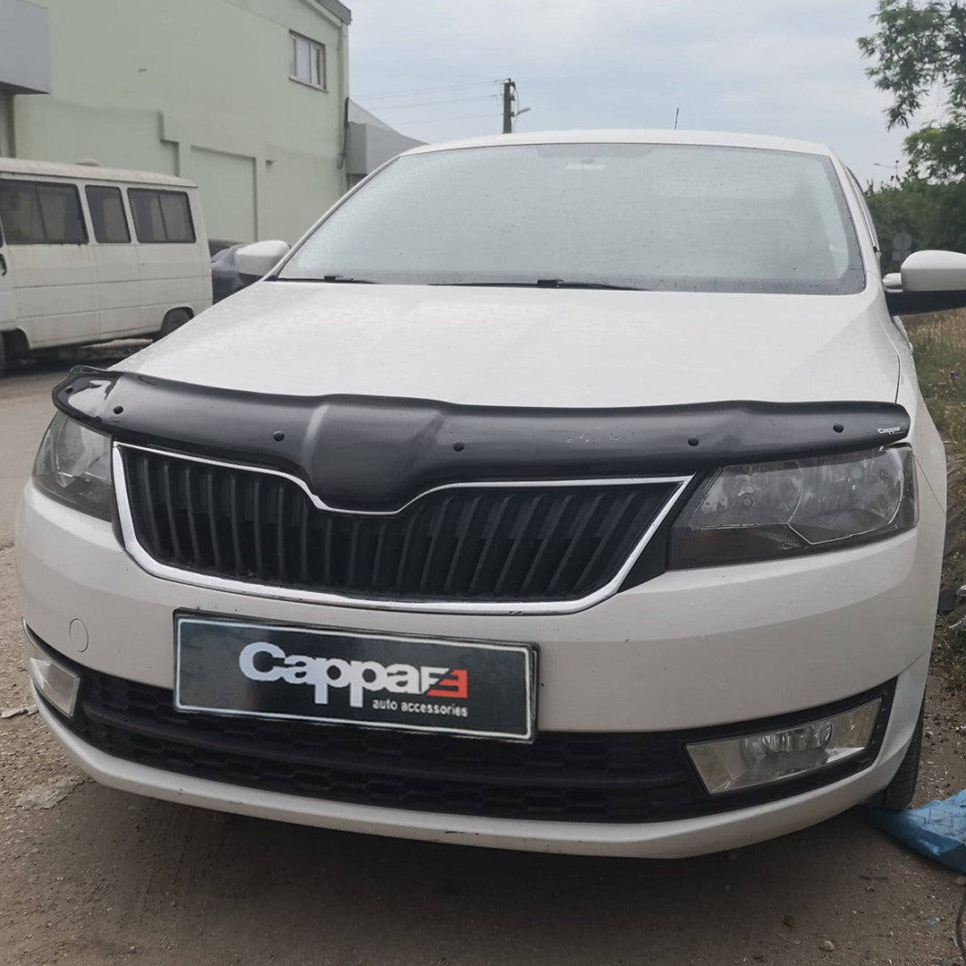 Skoda Rapid 2012 - 2019 Rear Bumper Sill Protector 4mm