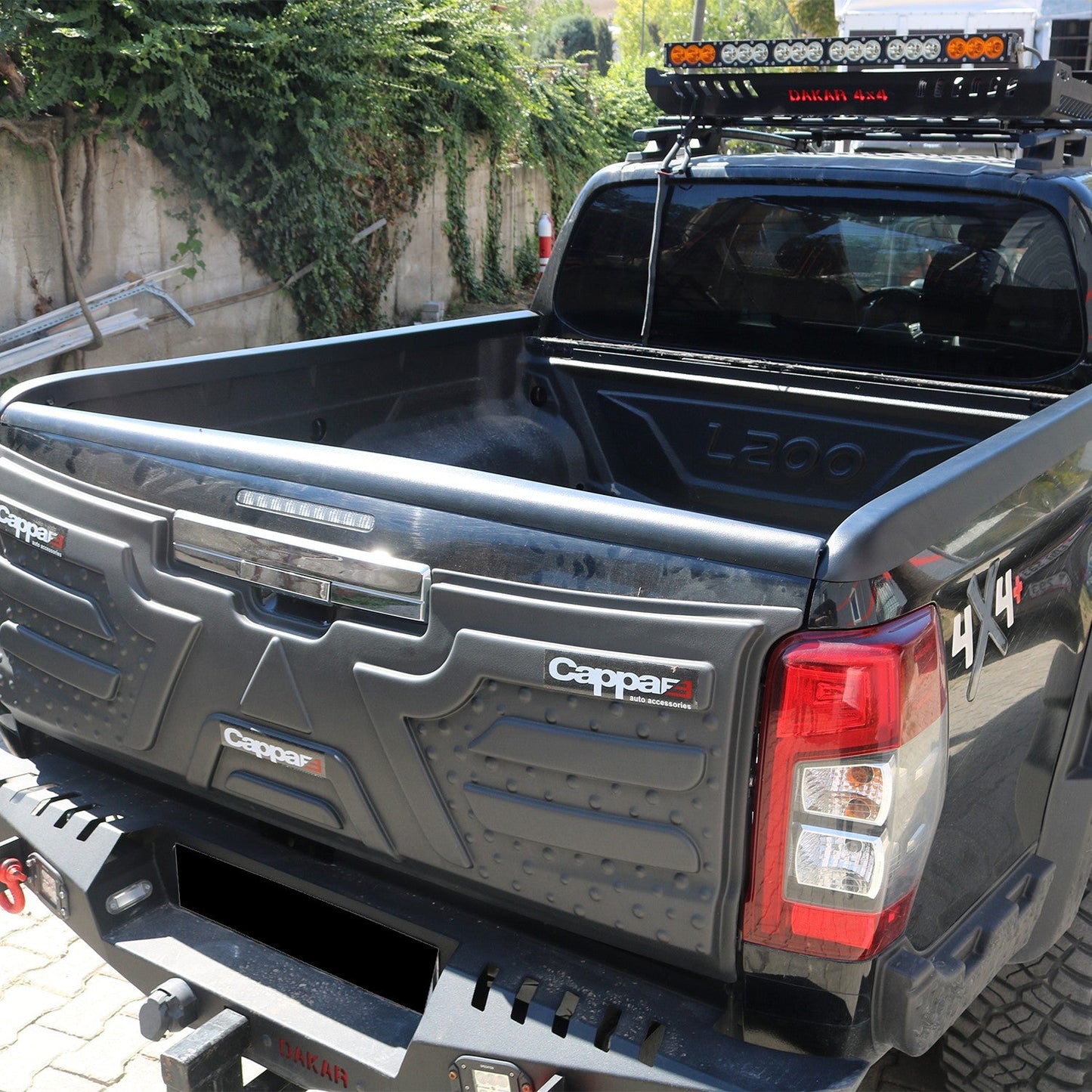 Mitsubishi L200 2019 Onwards Bed Rail Protector 3pcs