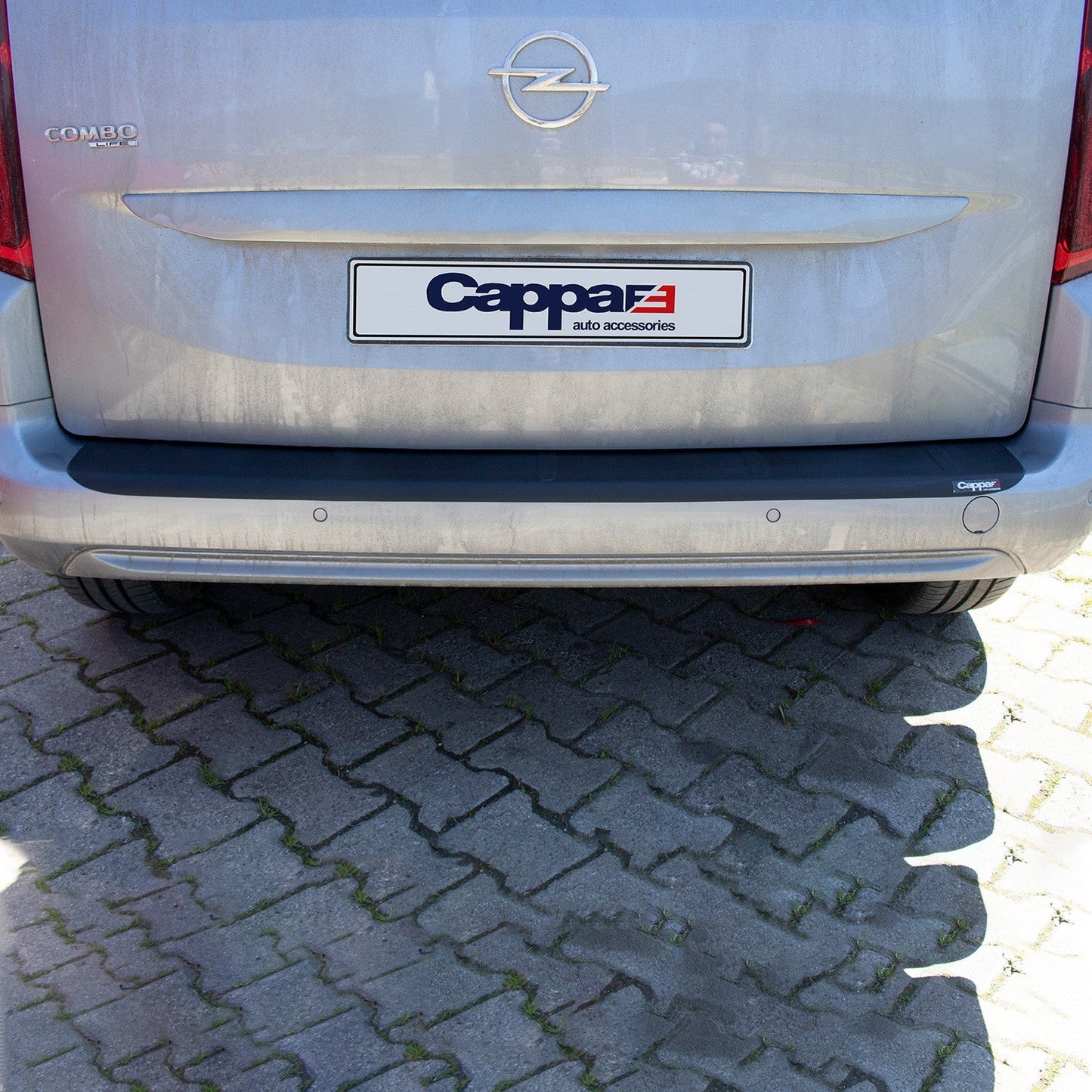 Opel Combo 2018 Onwards Rear Bumper Sill Protector Matt