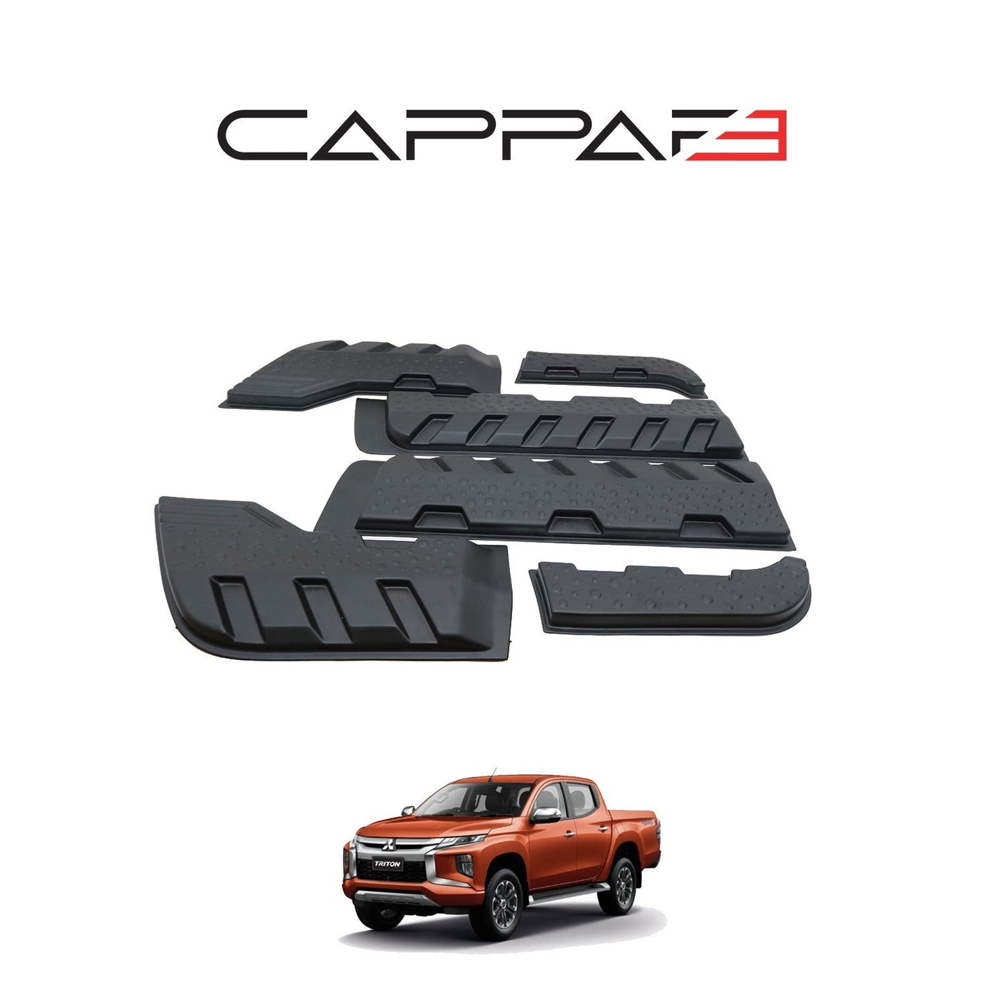 Mitsubishi L200 2019 Onwards Fender Flares 6pcs