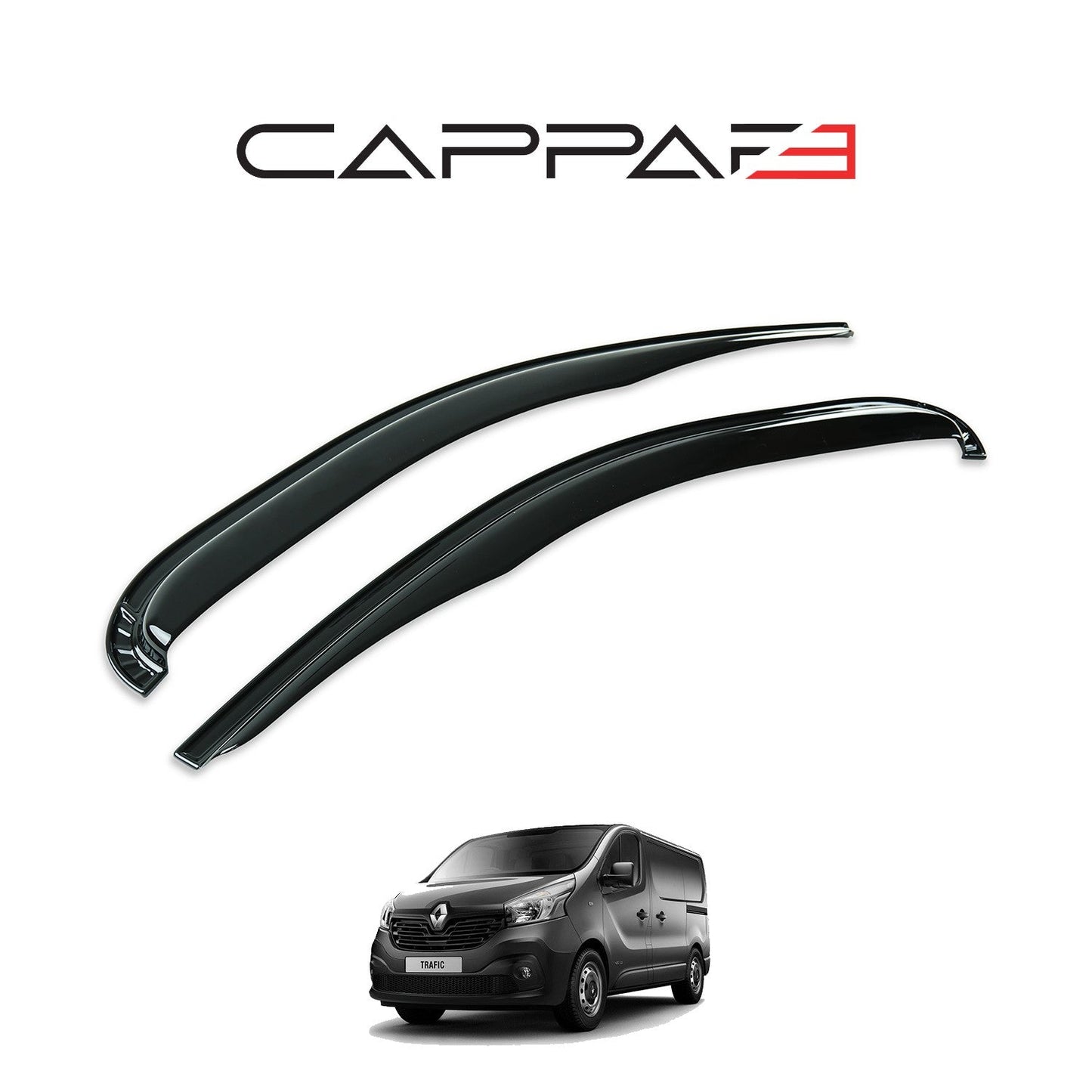 Renault Trafic 2014 - 2019 Window Wind Deflectors 2pcs