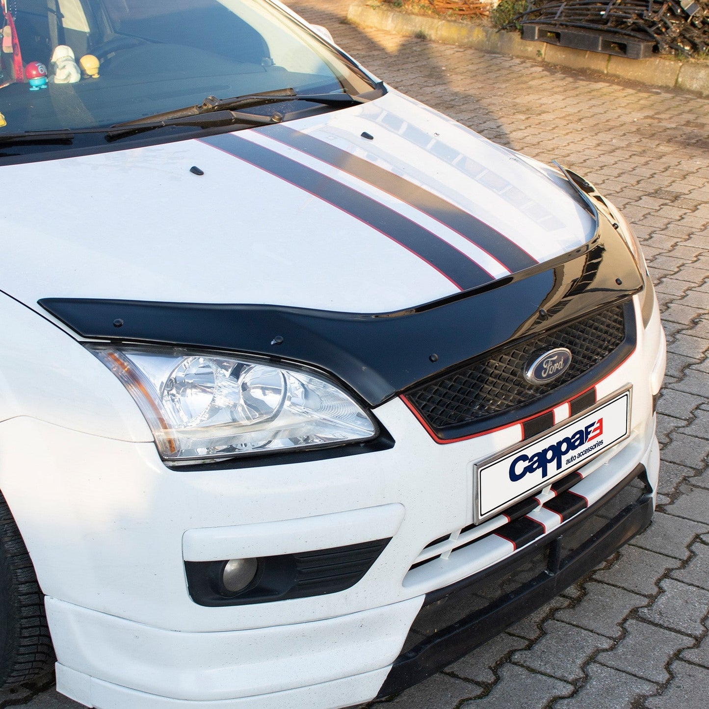 Ford Focus 2005 - 2008 Bonnet Deflector 4mm