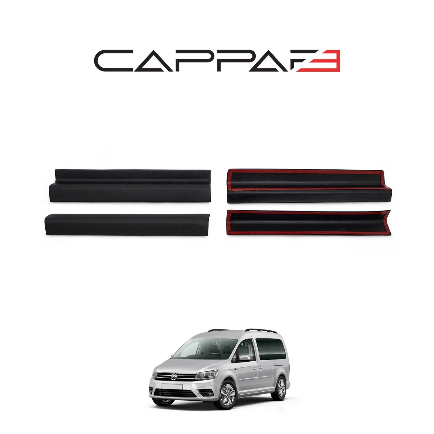 Volkswagen Caddy 2015 - 2020 Door Sill Protector 4pcs
