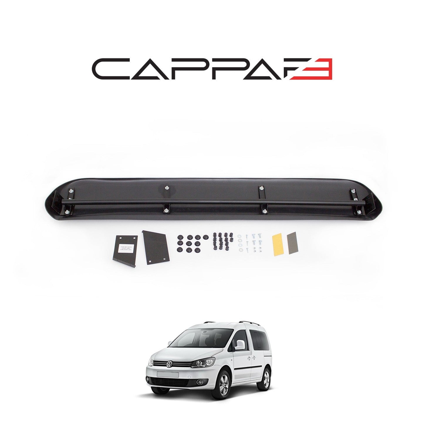 Volkswagen Caddy 2010 - 2015 Sunvisor Sun Visor Wind Deflector