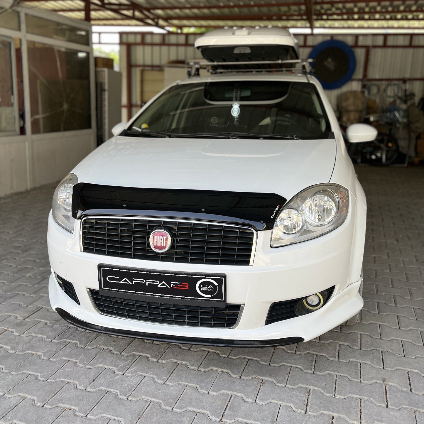 Fiat Linea 2007 - 2018 Bonnet Deflector 4mm