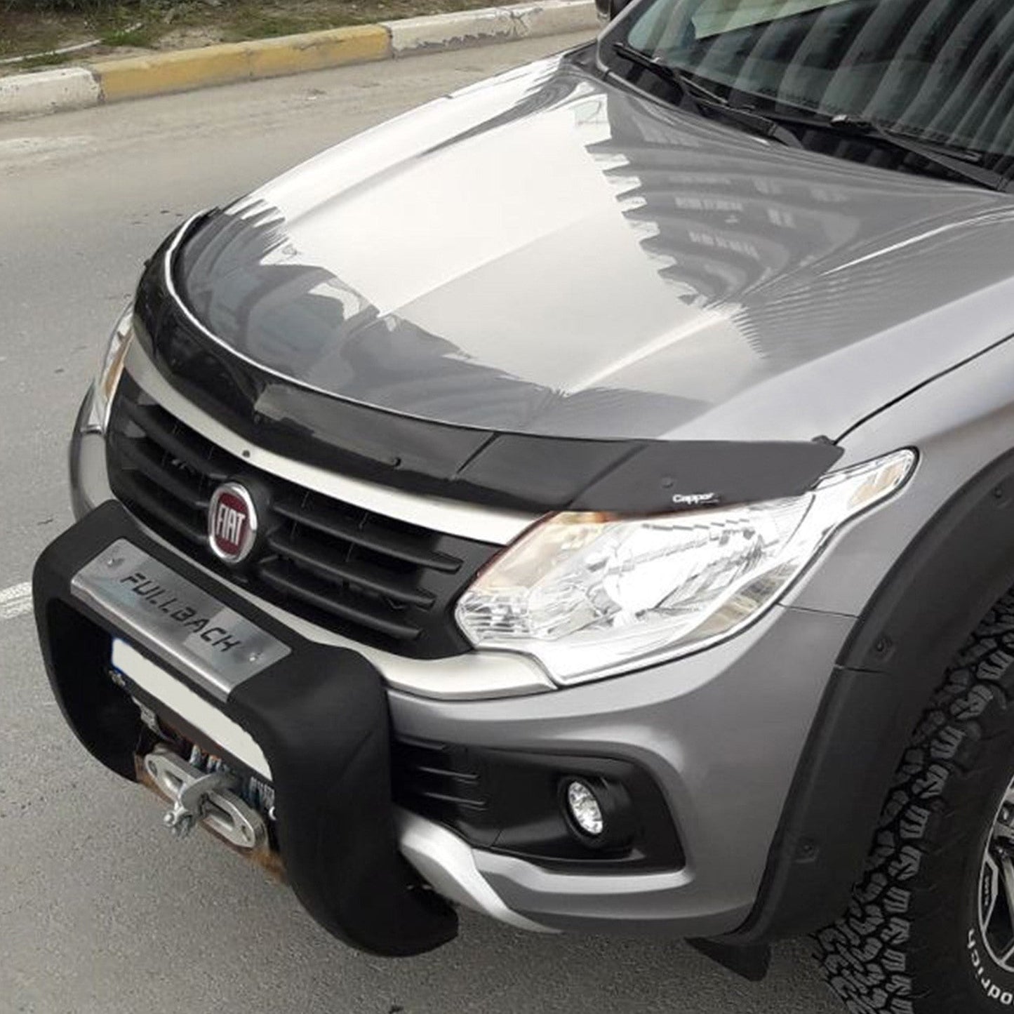 Fiat Fullback 2016 Onwards Bonnet Deflector 4mm