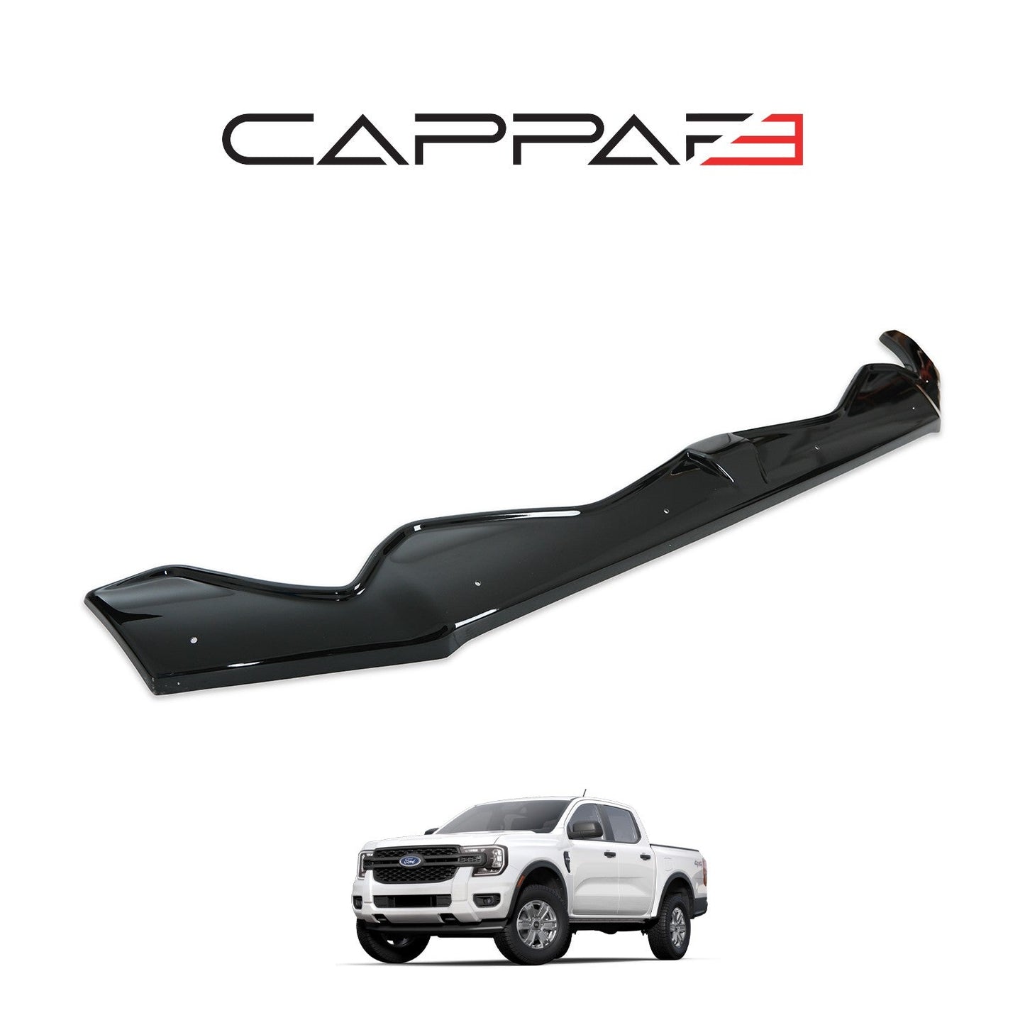 Ford Ranger 2023 Onwards Bonnet Deflector
