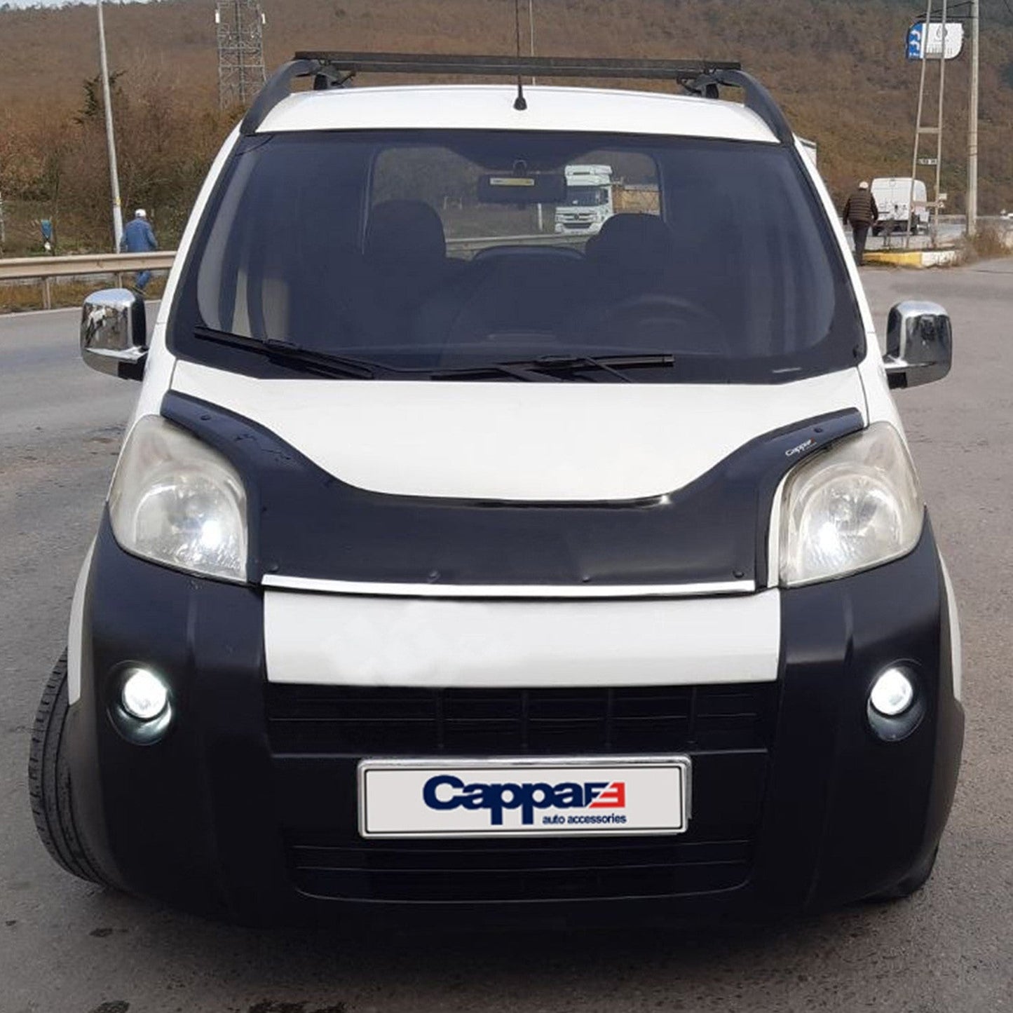 Citroen Nemo 2007 - 2016 Bonnet Deflector 4mm
