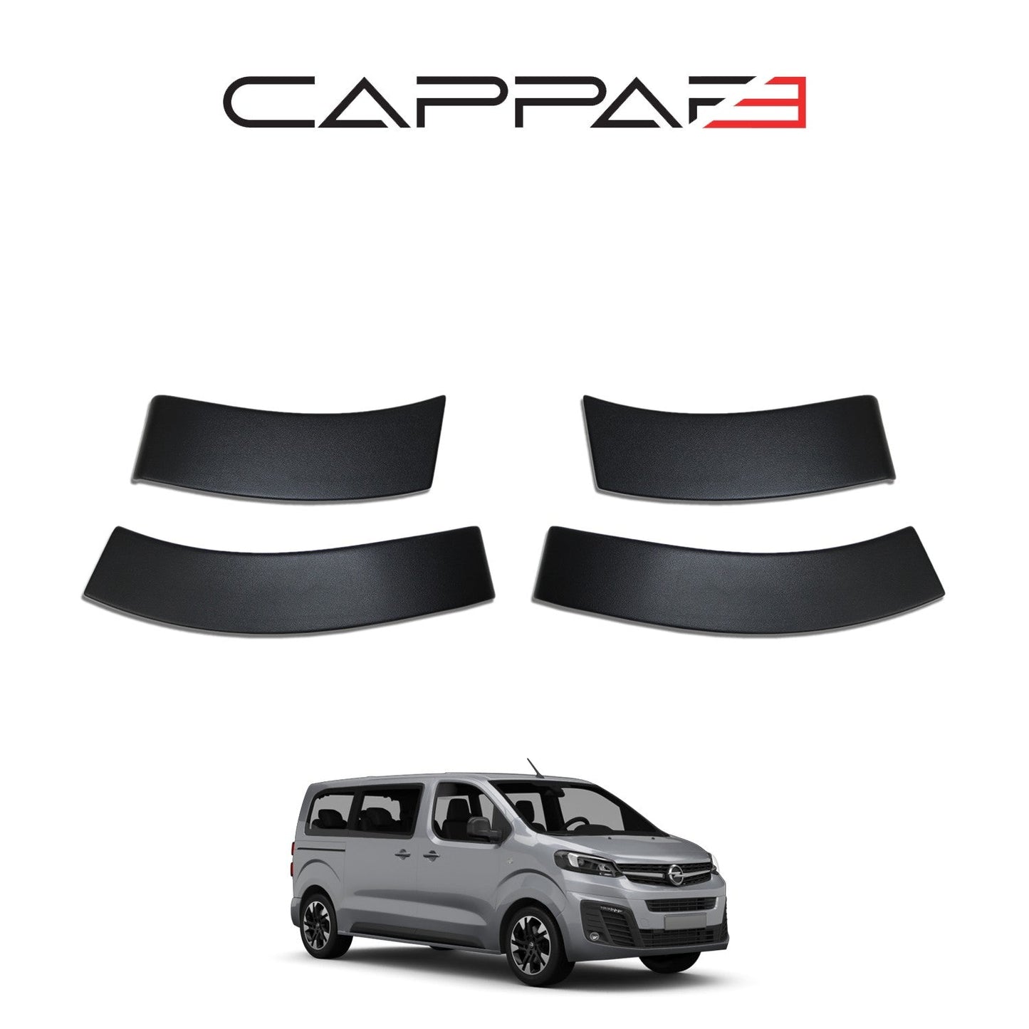 Opel Zafira 2019 Onwards Fender Flares