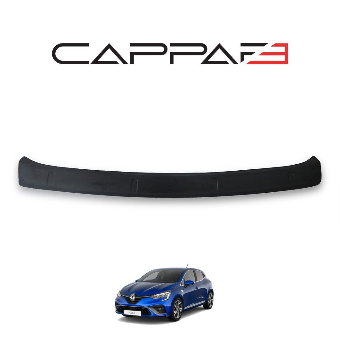Renault Clio 2020 Onwards Rear Bumper Sill Protector Gloss