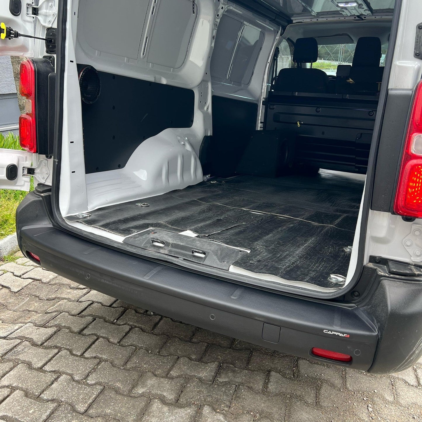 Fiat Scudo 2023 Onwards Rear Bumper Sill Protector Gloss