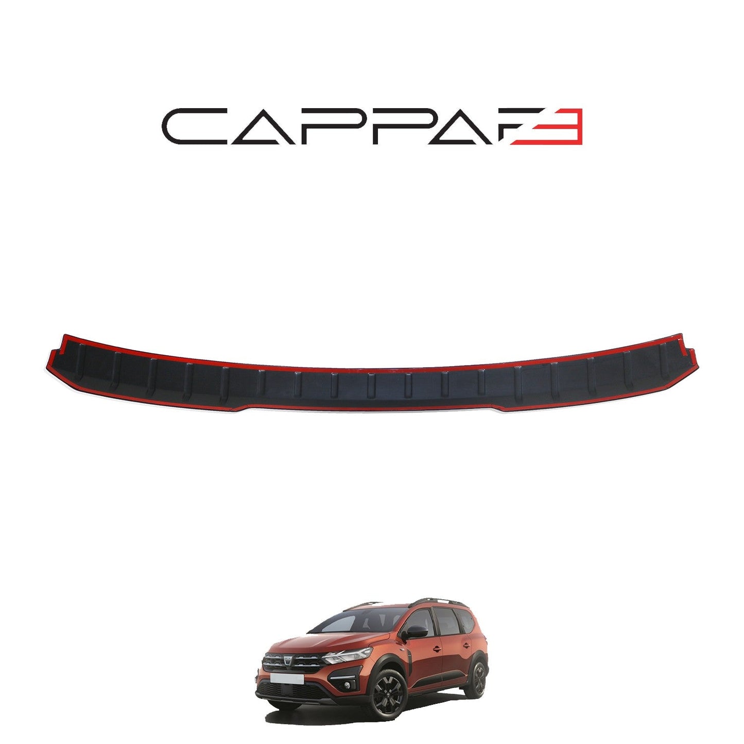 Dacia Jogger 2022 Onwards Rear Bumper Sill Protector Gloss