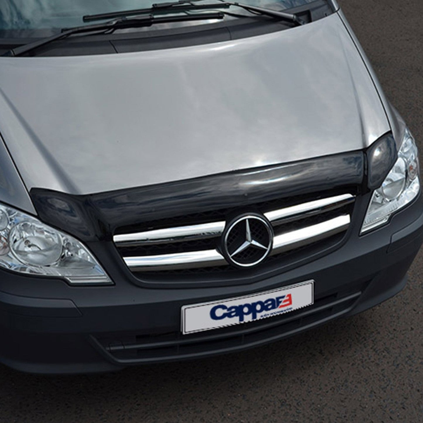 Mercedes Vito 2011 - 2014 Bonnet Deflector 3mm