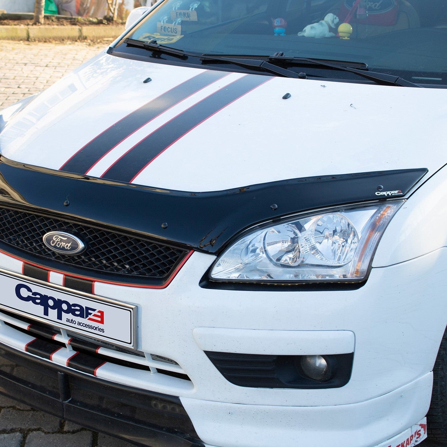 Ford Focus 2005 - 2008 Bonnet Deflector 4mm