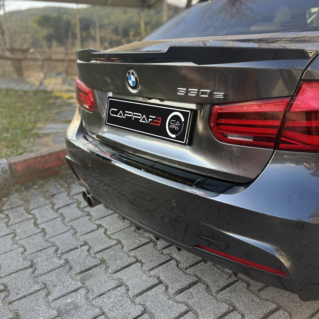 BMW F30 2011 - 2019 Rear Bumper Sill Protector Gloss