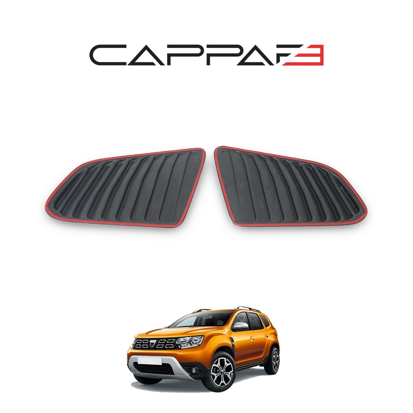 Dacia Duster 2018 - 2024 Quarter Window 2pcs