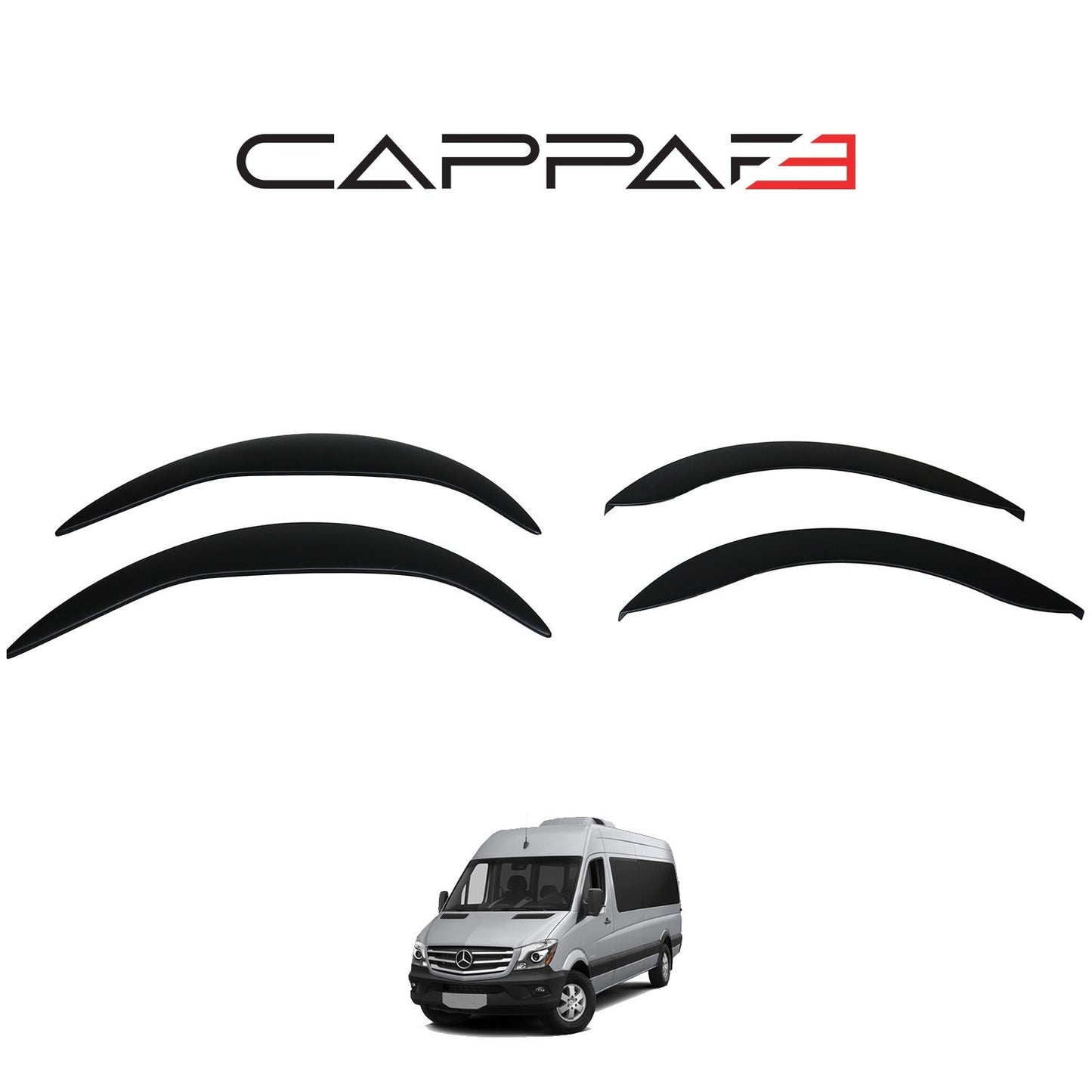 Mercedes Sprinter 2014 - 2017 Rear Wheel Arch Cover 2pcs