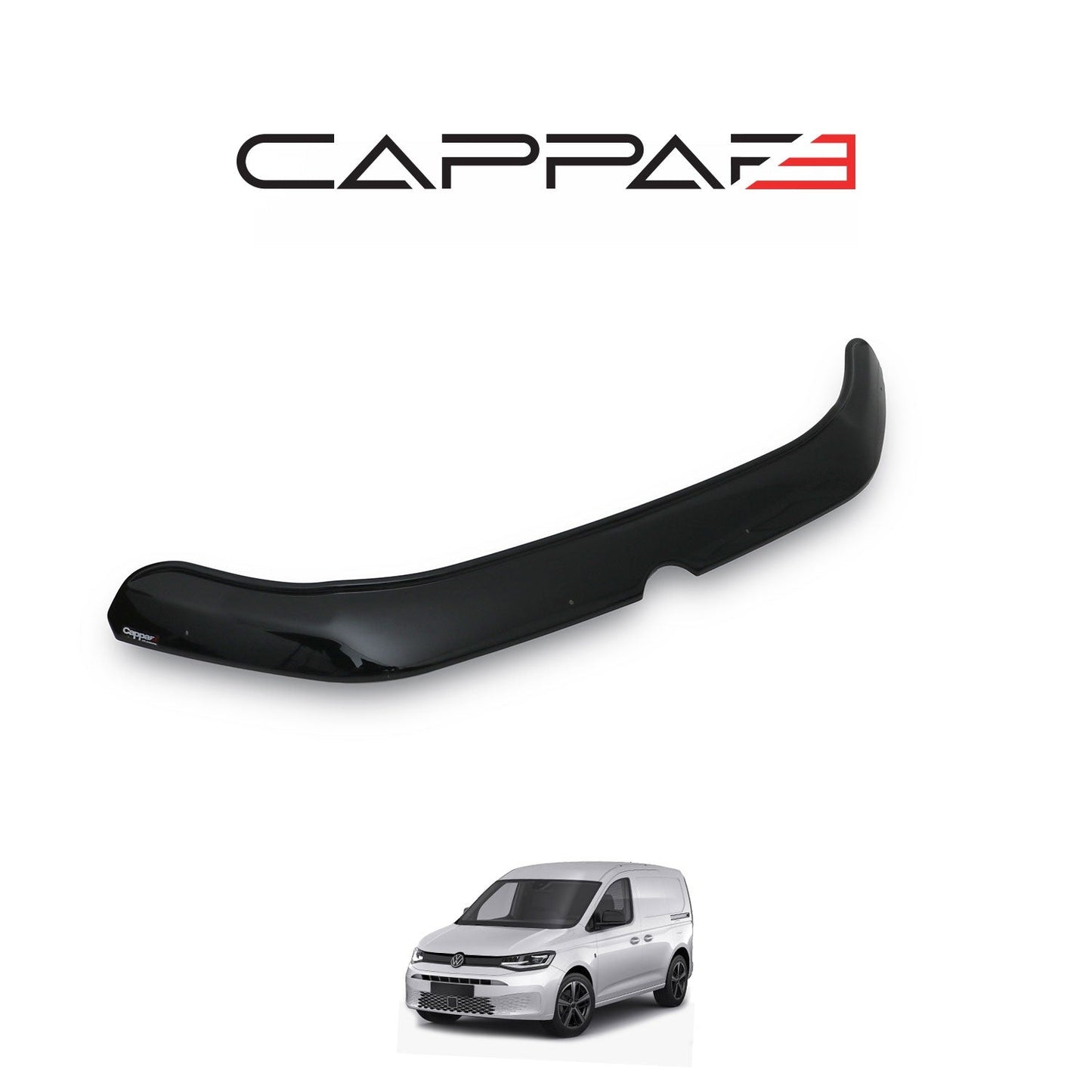 Volkswagen Caddy 2021 Onwards Bonnet Deflector 4mm