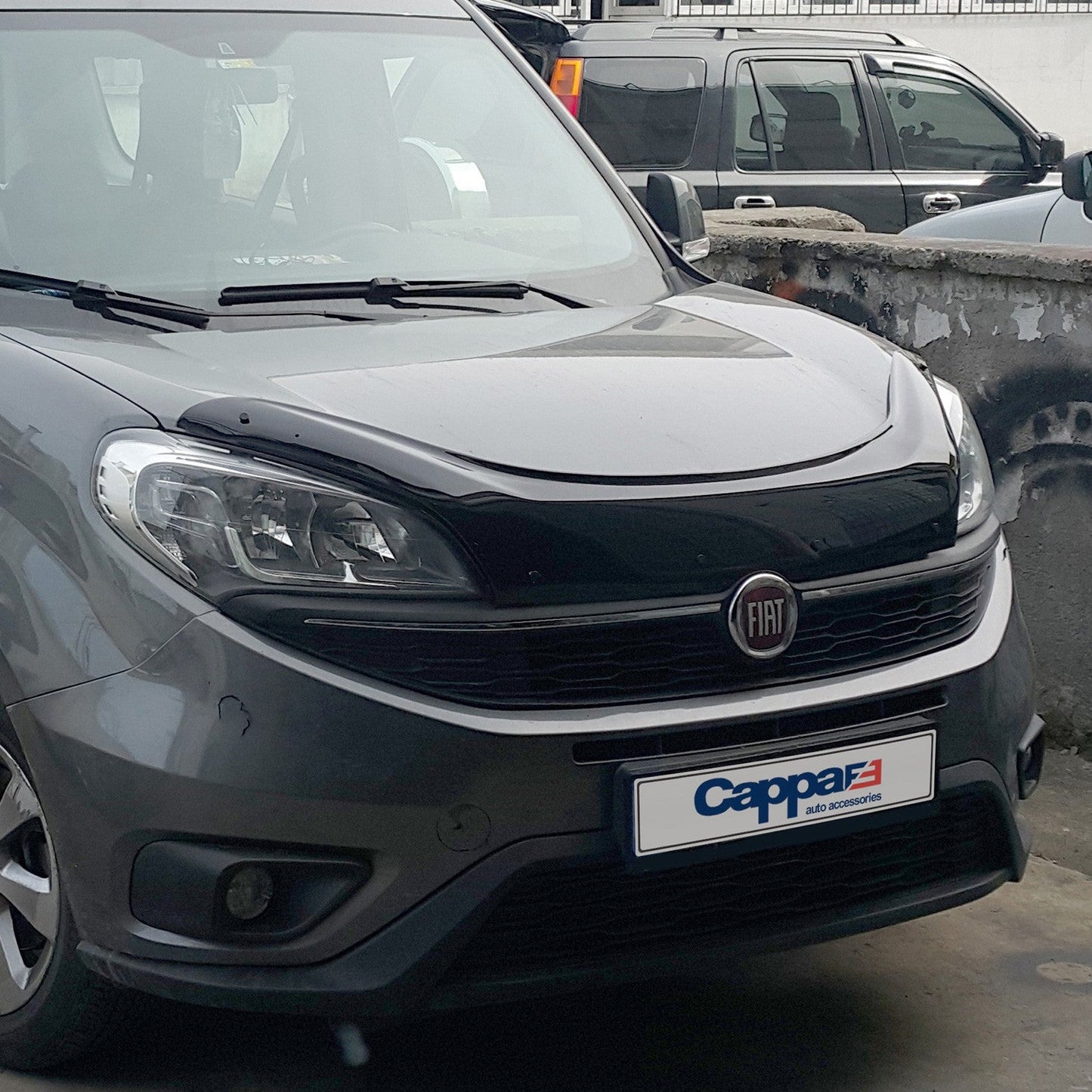 Fiat Doblo 2015 - 2022 Bonnet Deflector 4mm