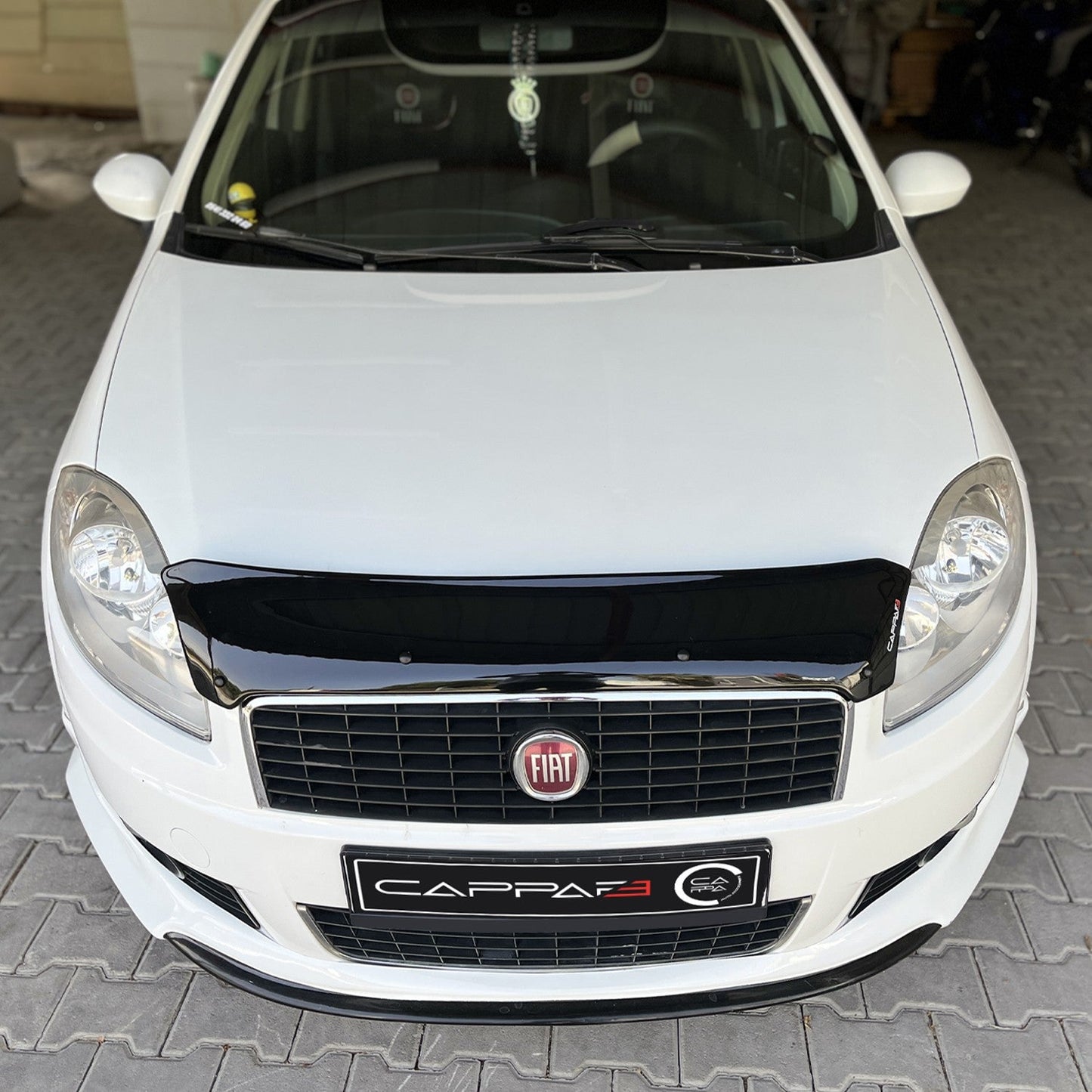 Fiat Linea 2007 - 2018 Bonnet Deflector 3mm