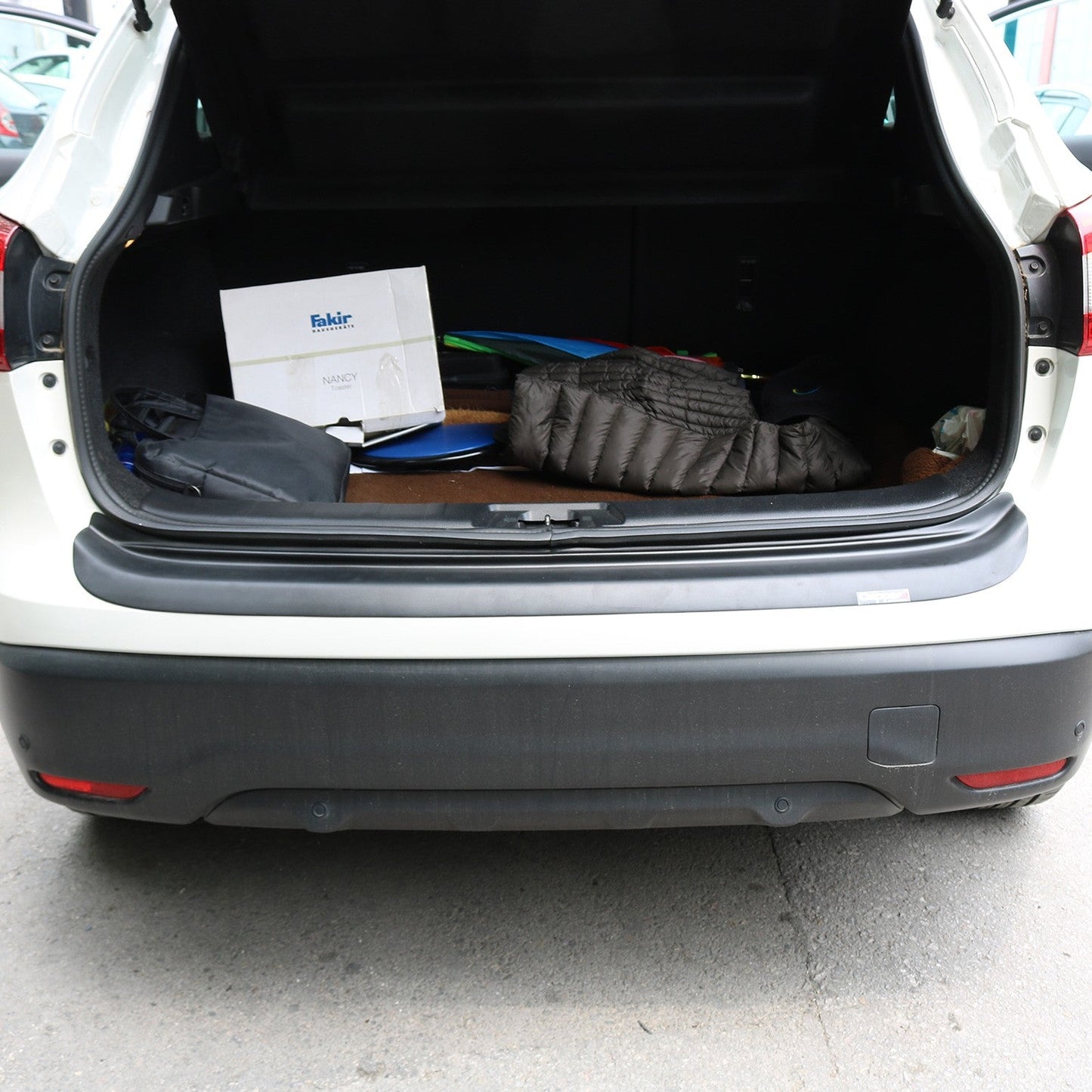 Nissan Qashqai 2014 - 2016 Rear Bumper Sill Protector Matt