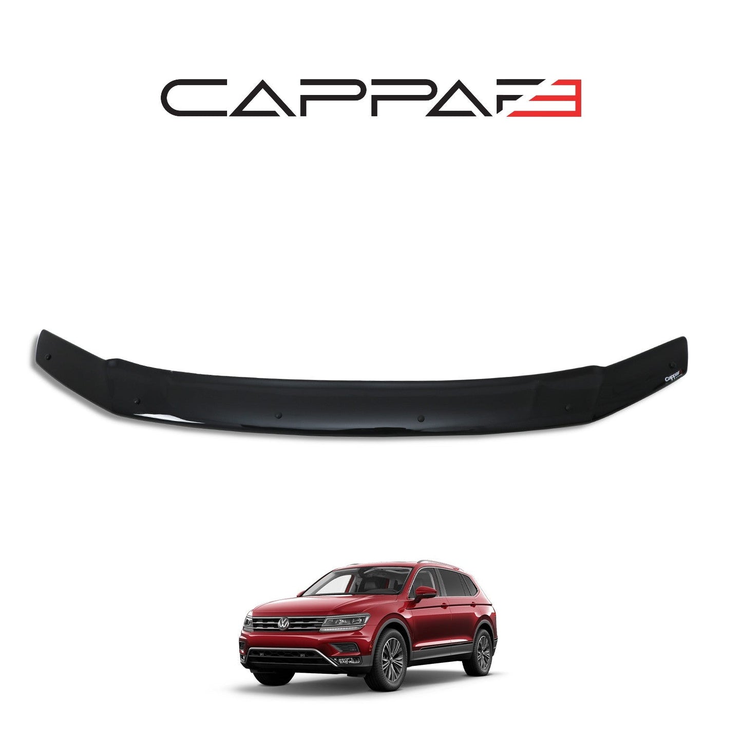 Volkswagen Tiguan 2016 Onwards Bonnet Deflector 4mm