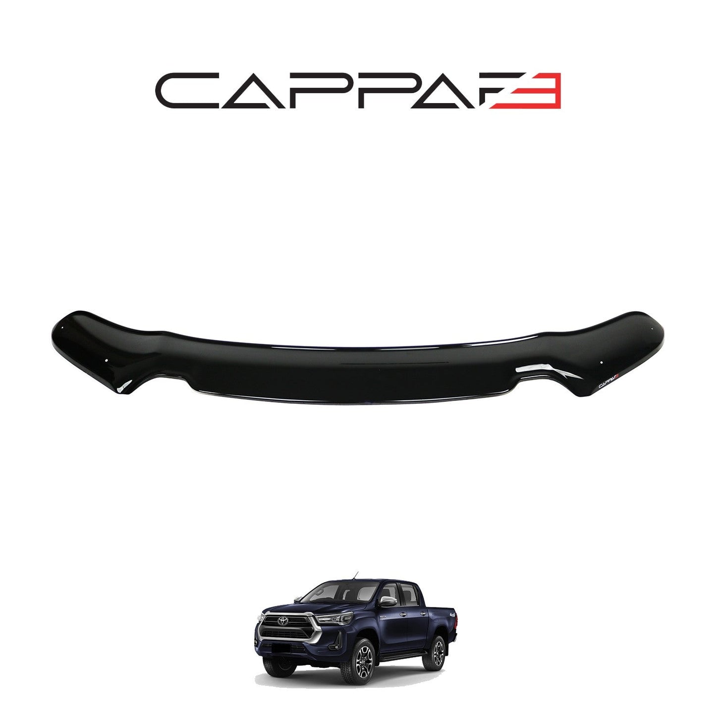 Toyota Hilux 2021 Onwards Bonnet Deflector 4mm