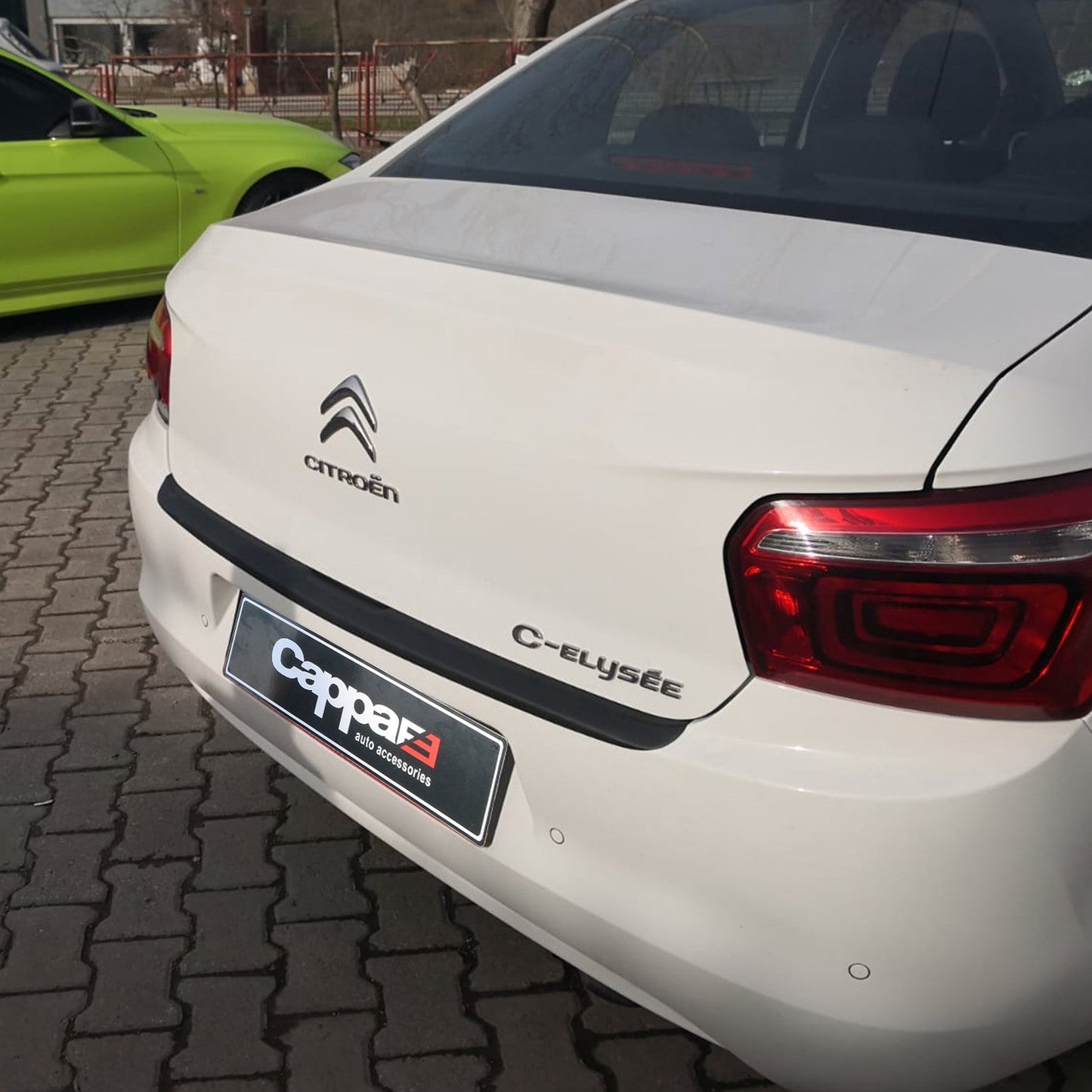 Citroen C-Elysee 2013 Onwards Rear Bumper Sill Protector Matt