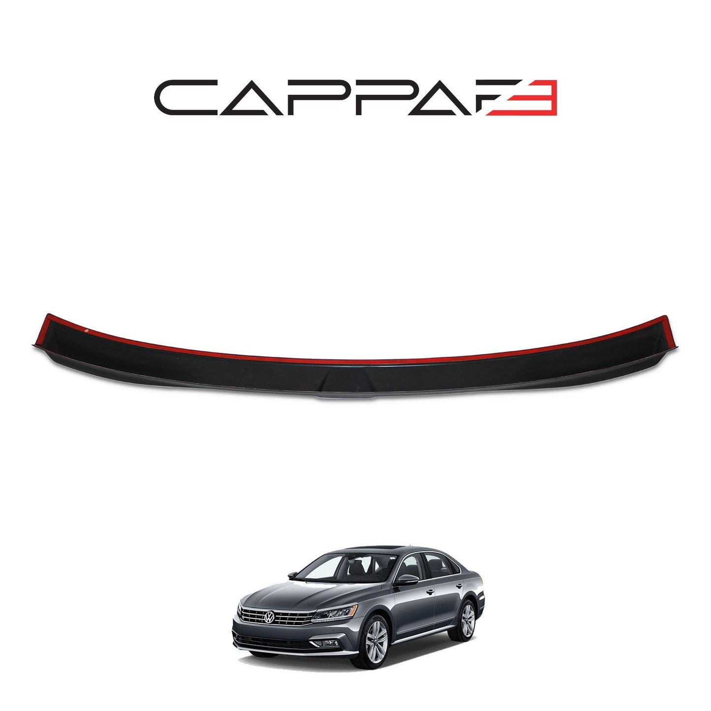 Volkswagen Passat 2015 Onwards Rear Boot Spoiler