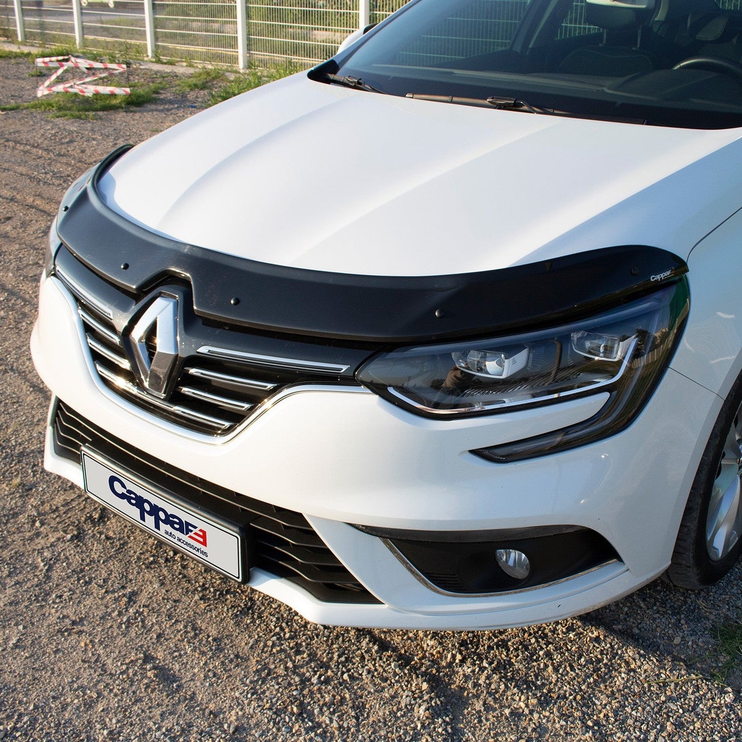 Renault Megane 2016 Onwards Bonnet Deflector 3mm