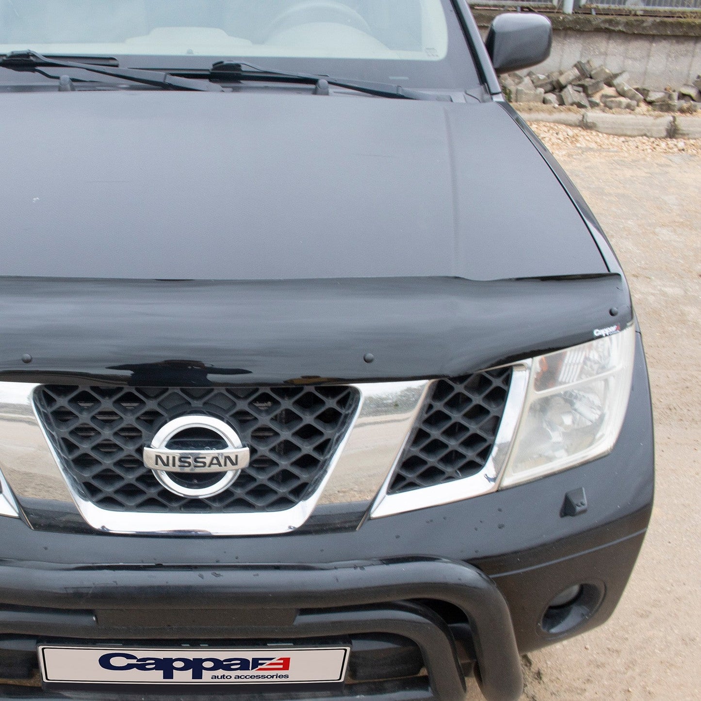Nissan Navara 2006 - 2015 Bonnet Deflector 3mm