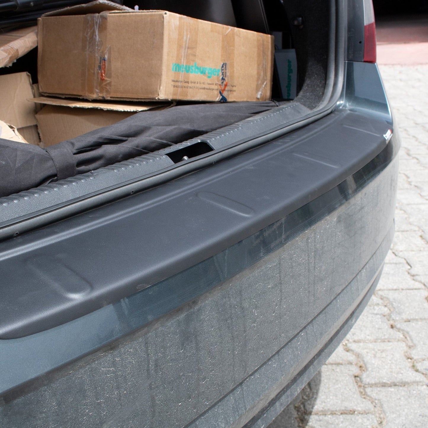 Skoda Octavia 2013 Onwards Rear Bumper Sill Protector Matt