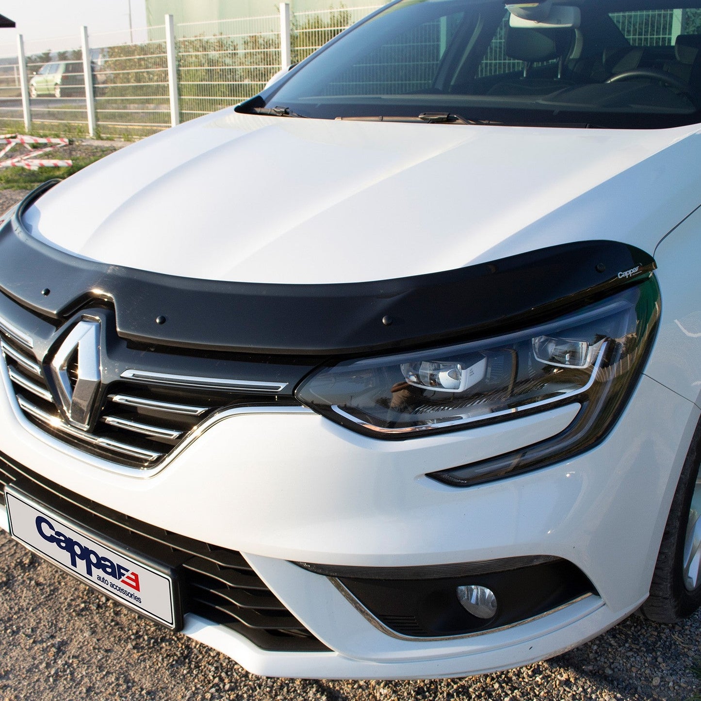 Renault Megane 2016 Onwards Bonnet Deflector 3mm