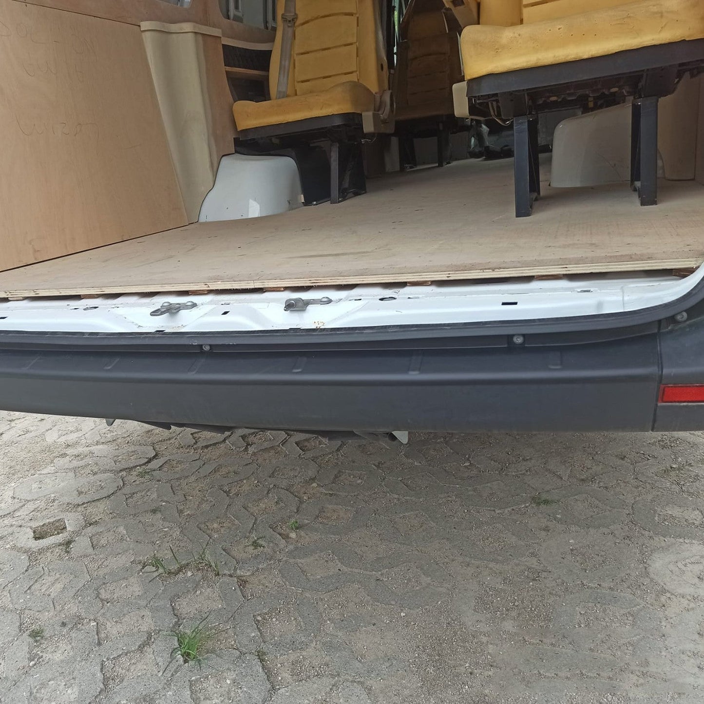 Mercedes Sprinter 2018 Onwards Rear Bumper Sill Protector Matt