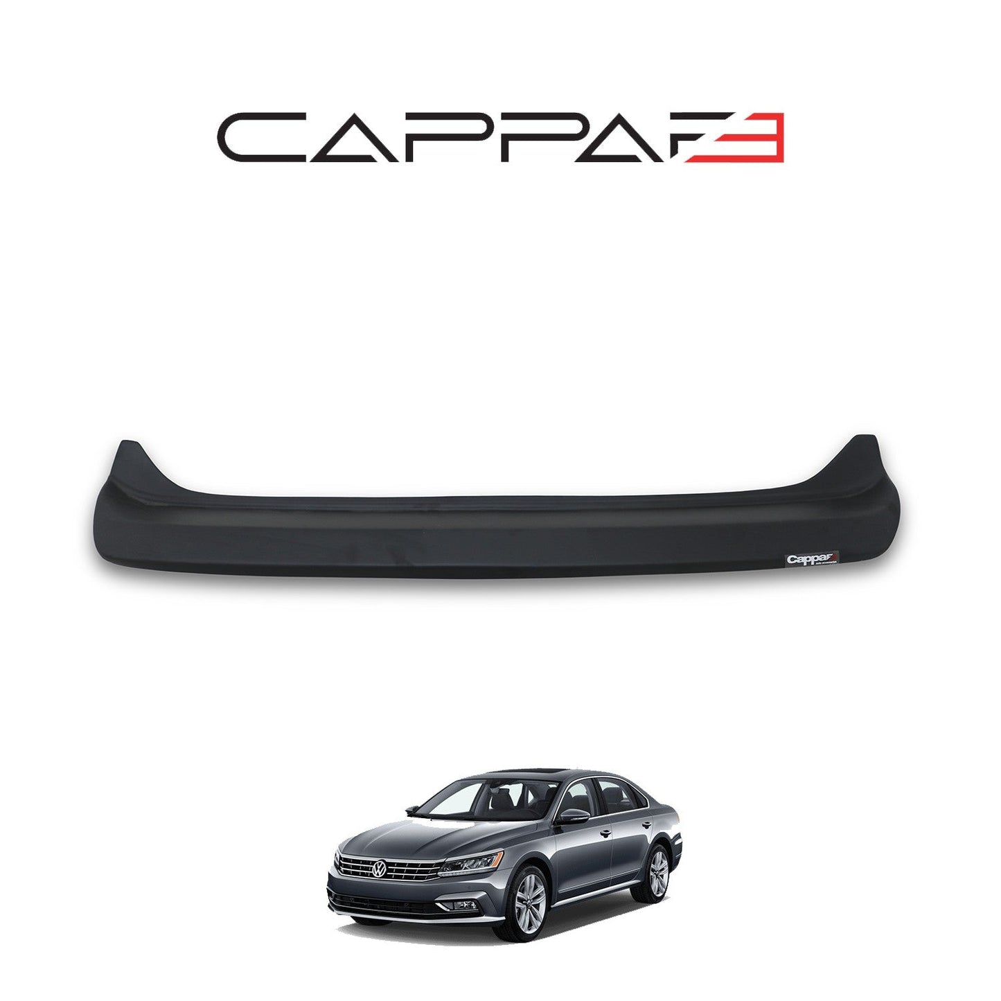 Volkswagen Passat 2015 Onwards Rear Bumper Sill Protector Matt