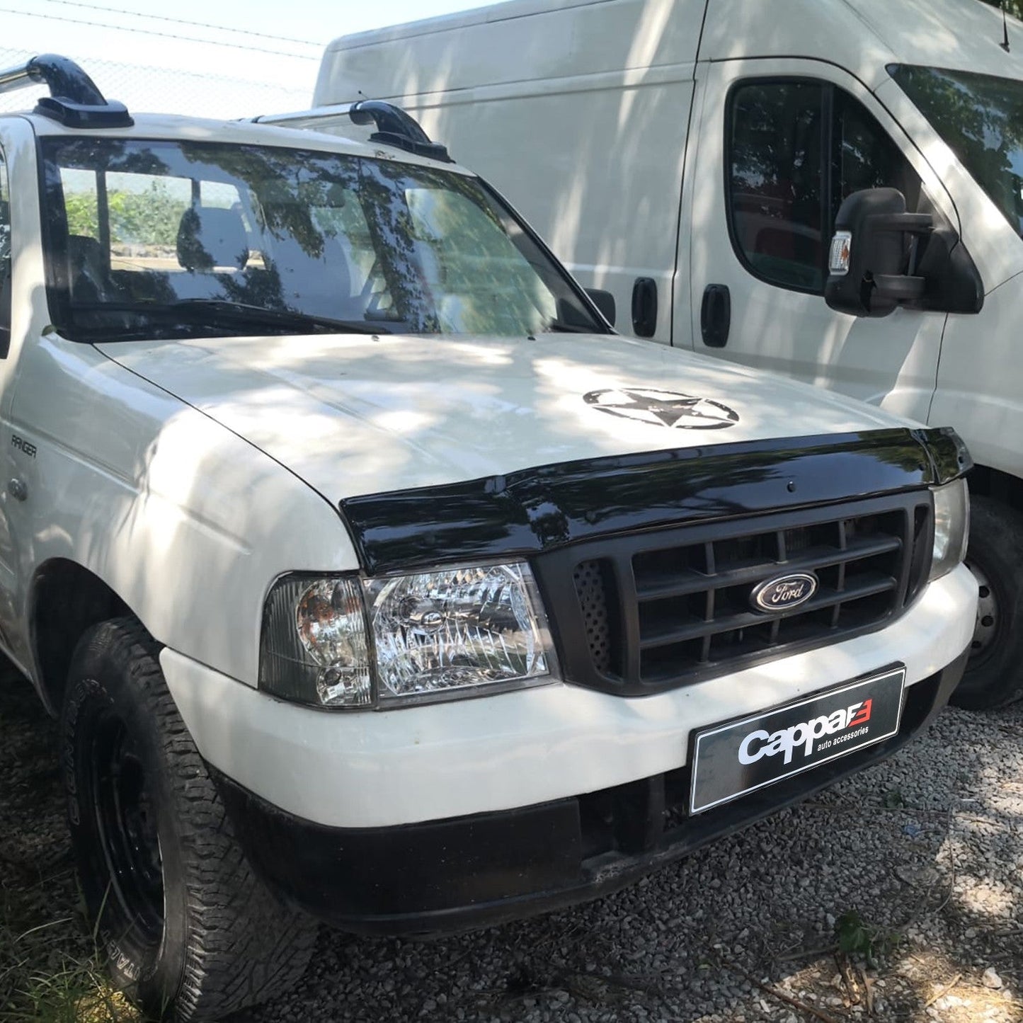 Ford Ranger 2002 - 2006 Bonnet Deflector 3mm