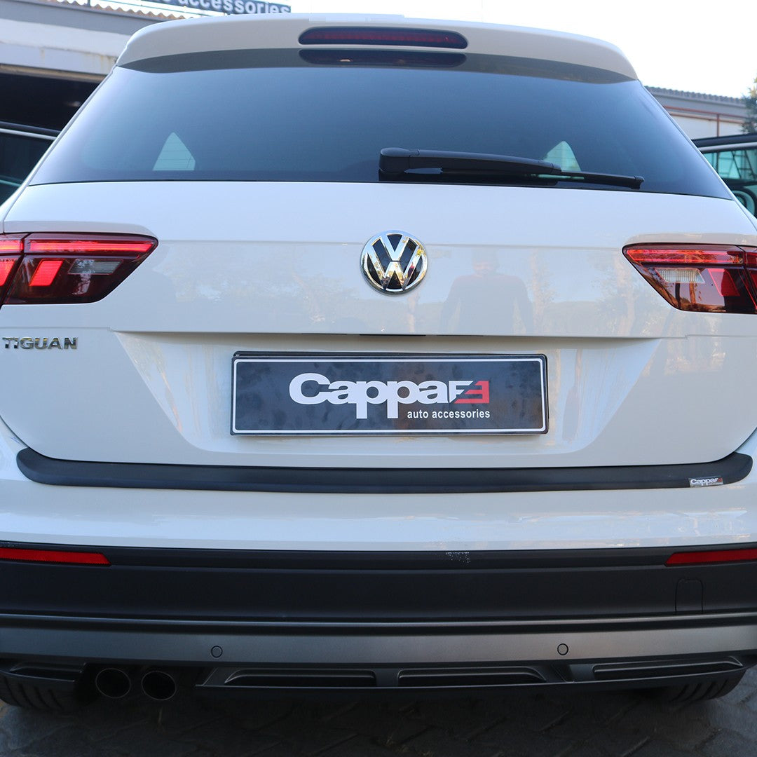 Volkswagen Tiguan 2016 Onwards Rear Bumper Sill Protector Matt