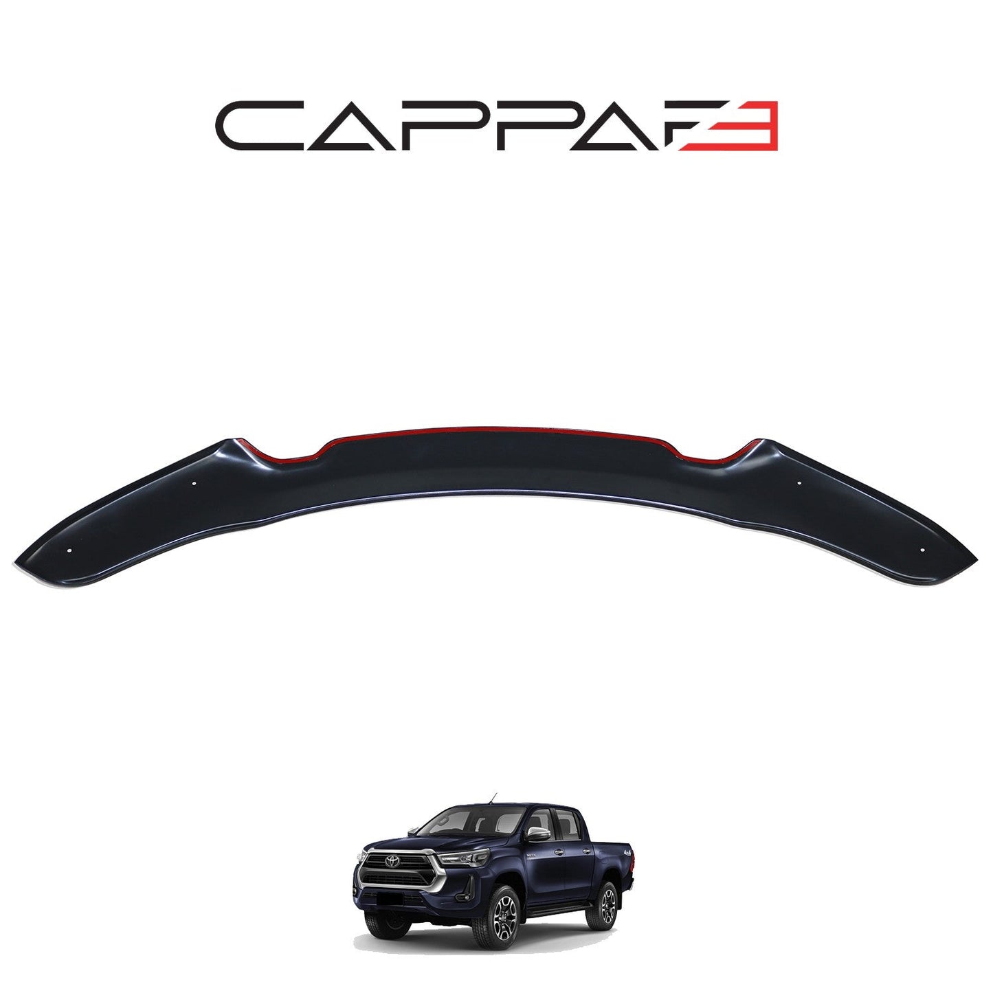 Toyota Hilux 2021 Onwards Bonnet Deflector 4mm