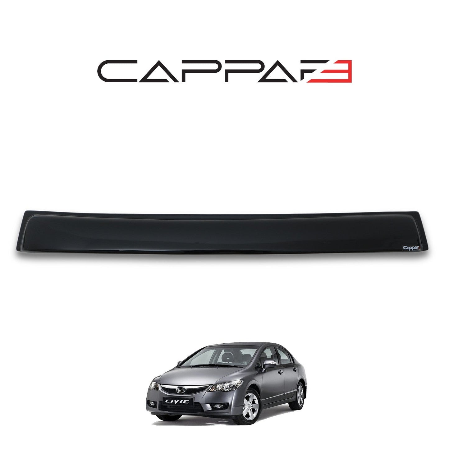 Honda Civic 2006 - 2012 Rear Window Spoiler