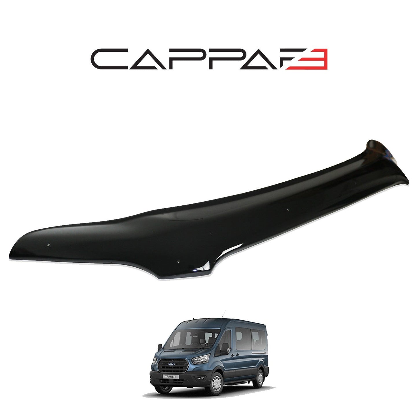 Ford Transit 2019 Onwards Bonnet Deflector 4mm