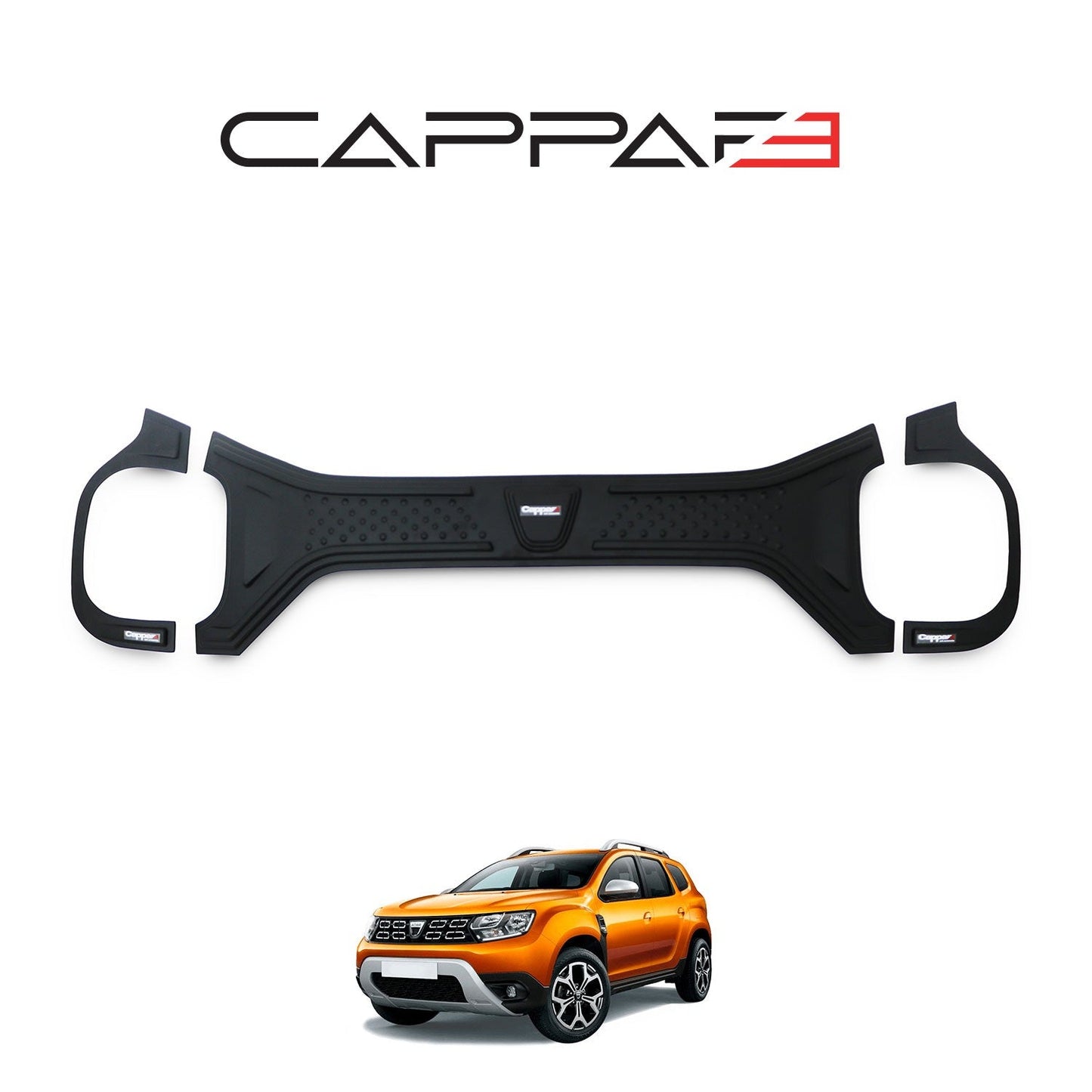 Dacia Duster 2018 - 2024 Boot Lid Fender Flares 3pcs