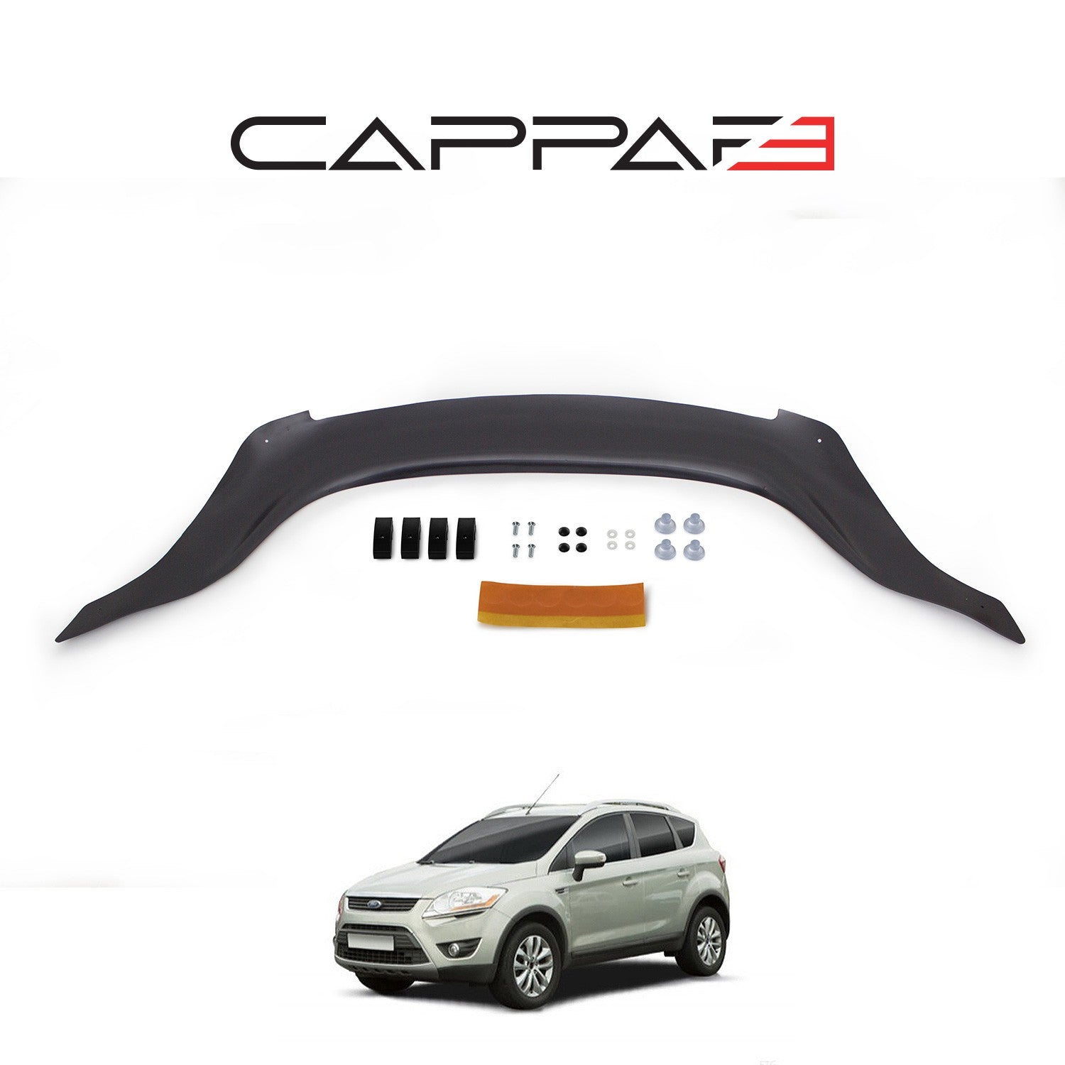 Ford Kuga 2008 - 2016 Bonnet Deflector 3mm